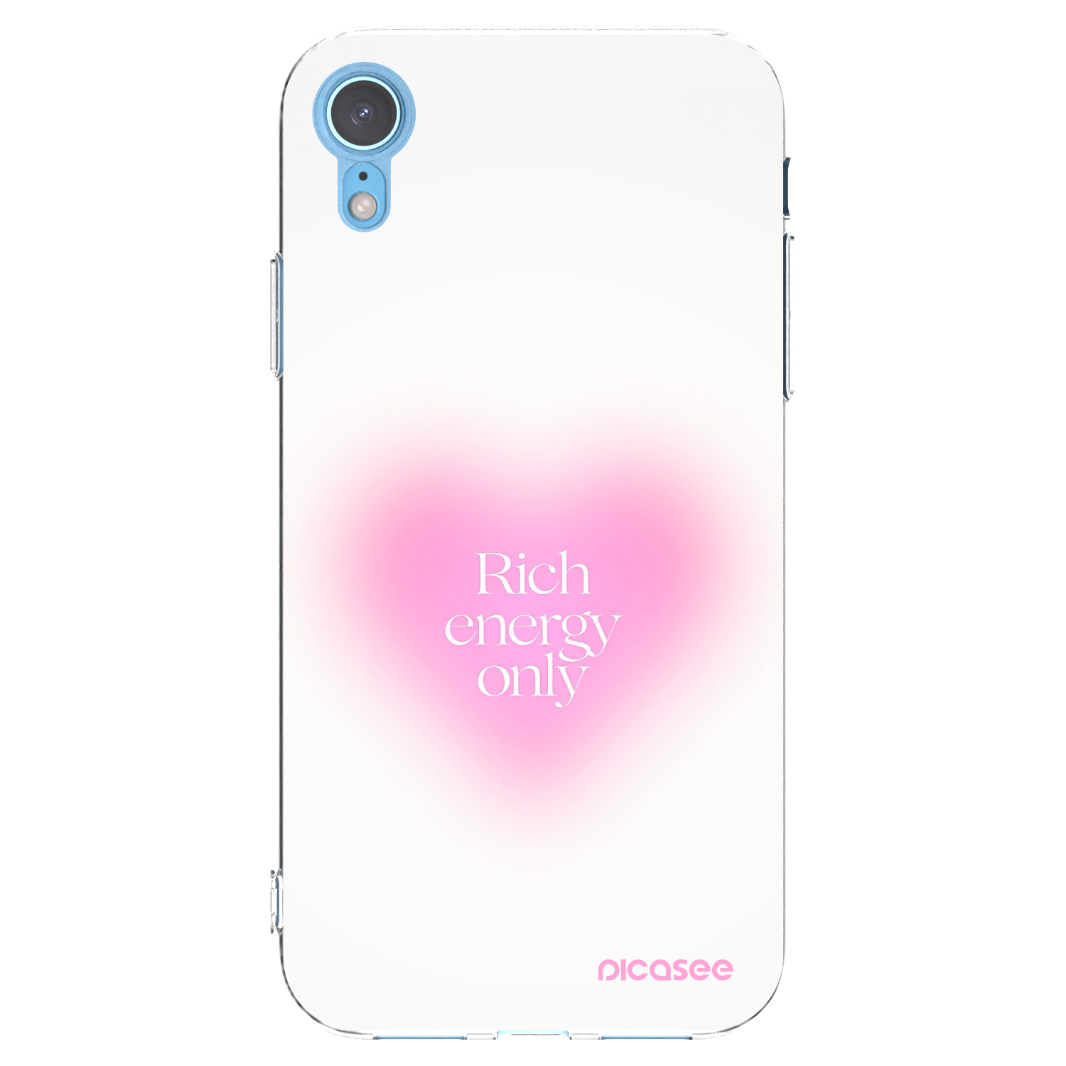 Picasee silikónový prehľadný obal pre Apple iPhone XR - Rich Energy