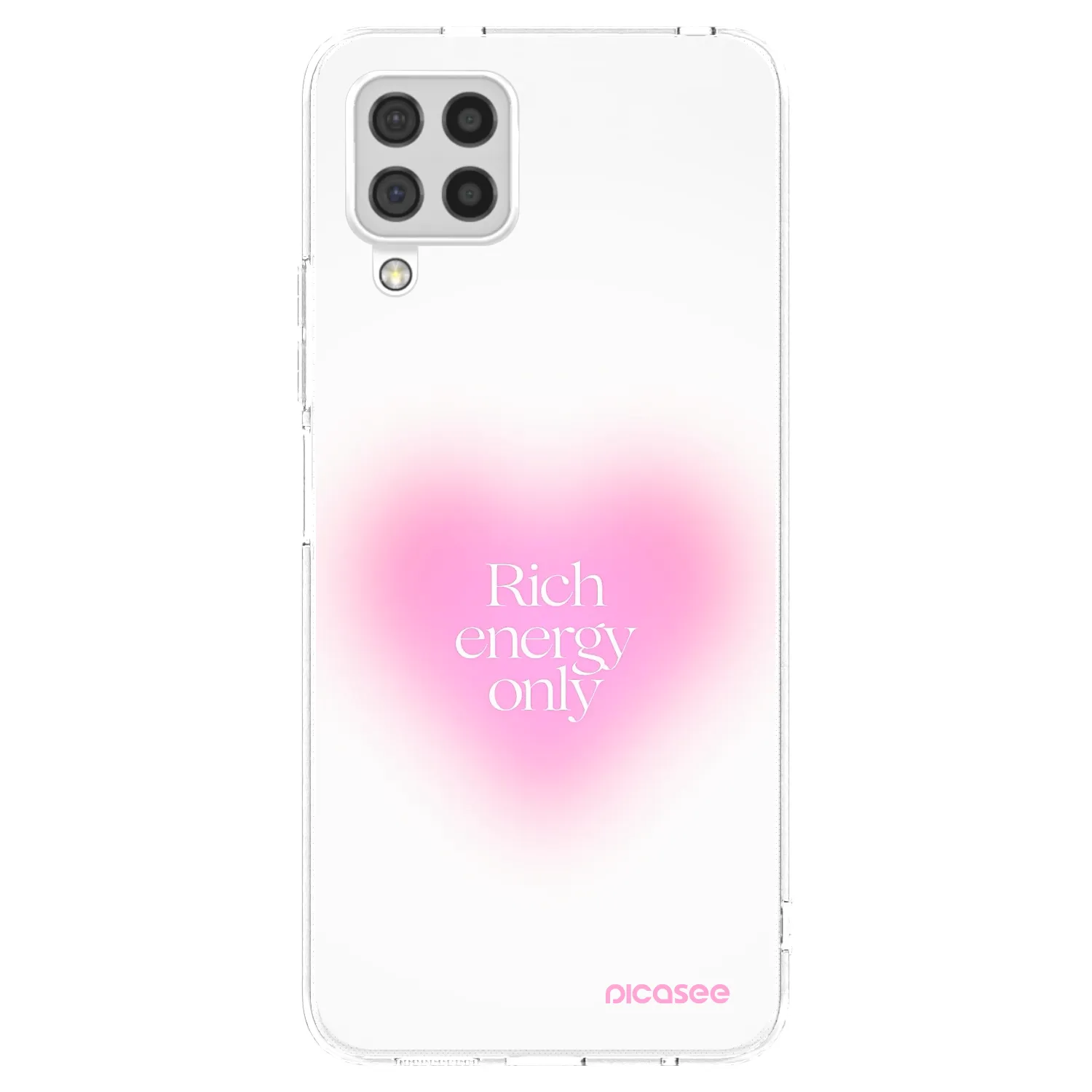 Picasee silikónový prehľadný obal pre Samsung Galaxy A22 A225F 4G - Rich Energy
