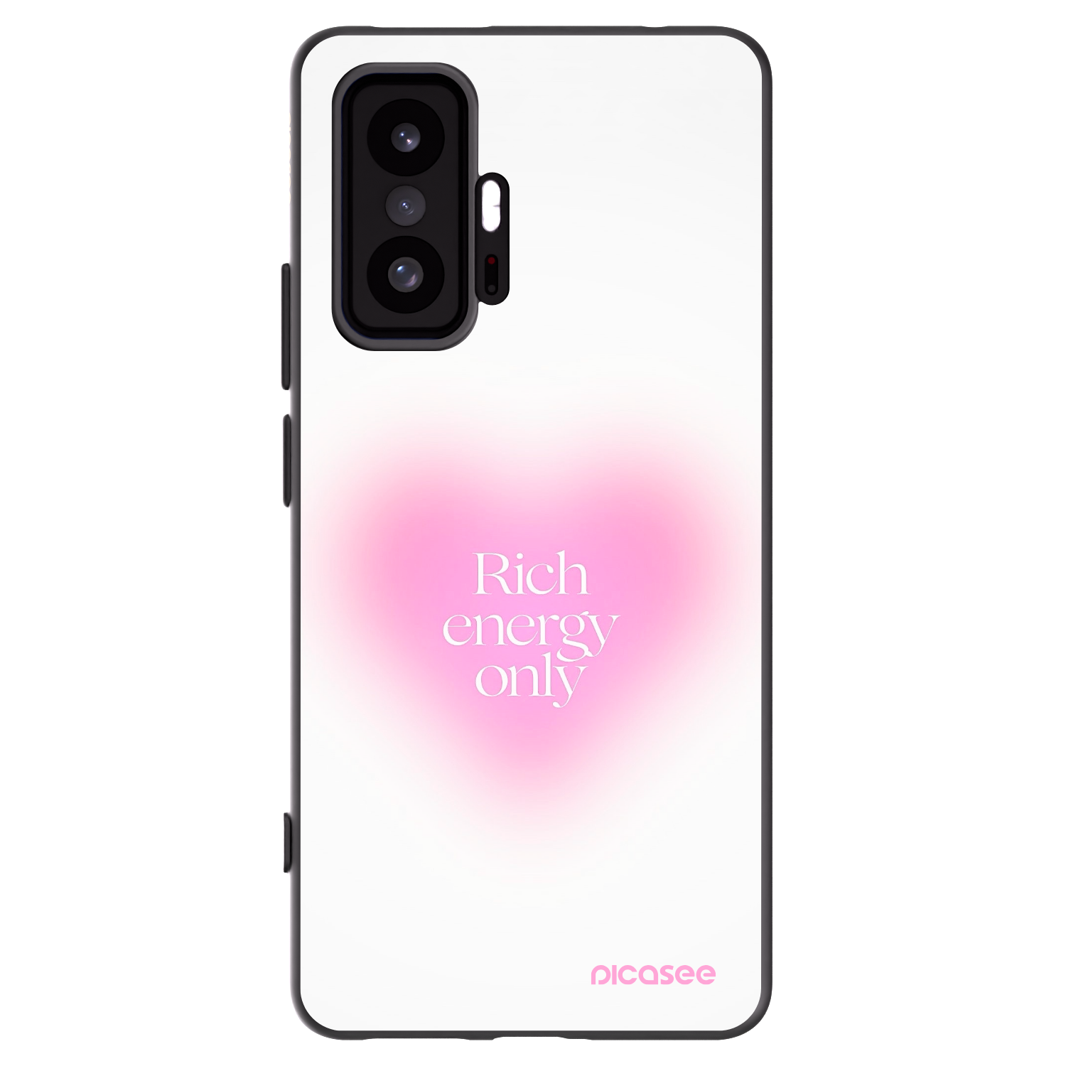Picasee silikónový čierny obal pre Xiaomi 11T - Rich Energy