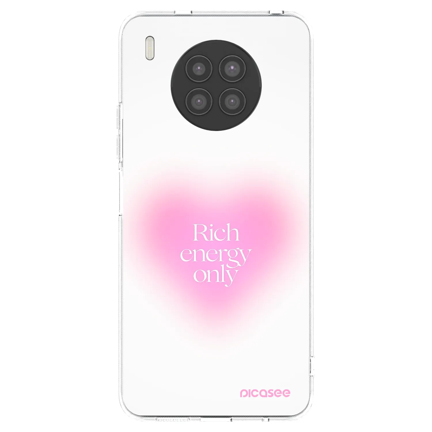 Picasee silikónový prehľadný obal pre Huawei Nova 8i - Rich Energy
