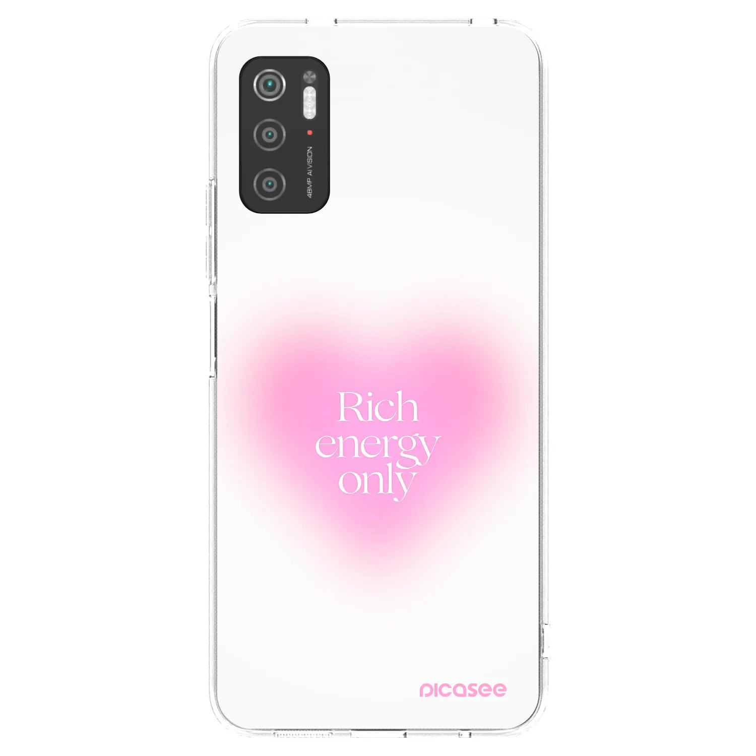 Silikónový prehľadný obal pre Xiaomi Poco M3 Pro 5G - Rich Energy