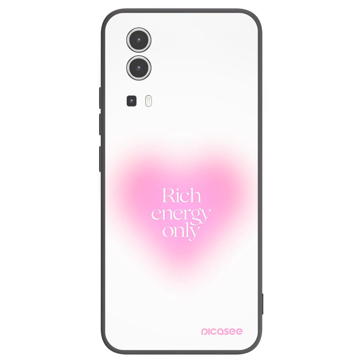 Picasee silikónový čierny obal pre Vivo Y72 5G - Rich Energy