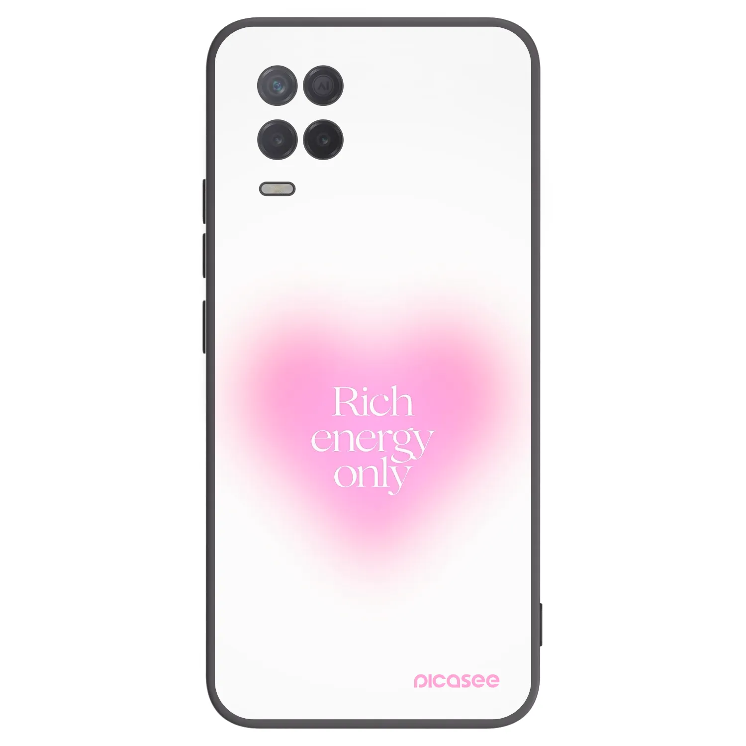 Picasee silikónový čierny obal pre Realme 8 5G - Rich Energy