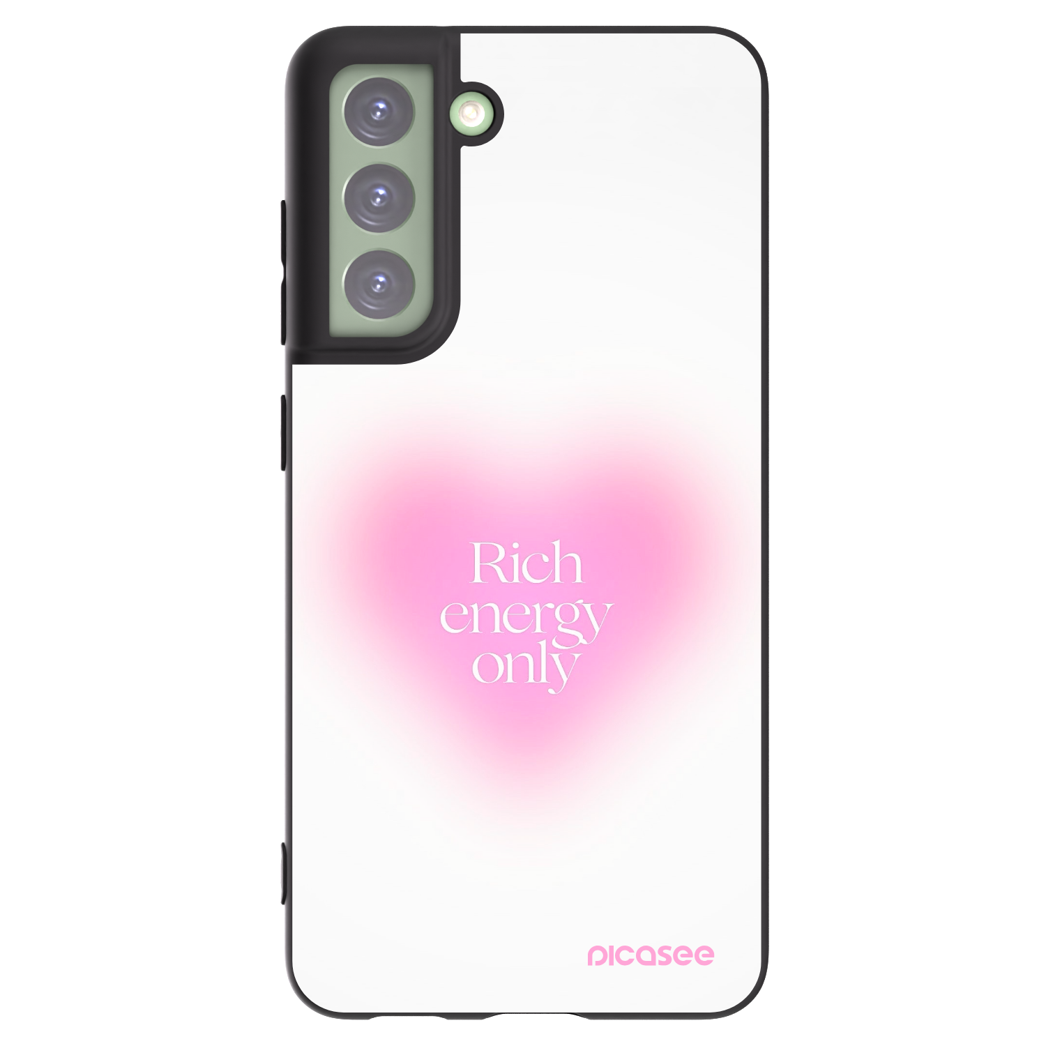 Picasee silikónový čierny obal pre Samsung Galaxy S21 FE 5G - Rich Energy