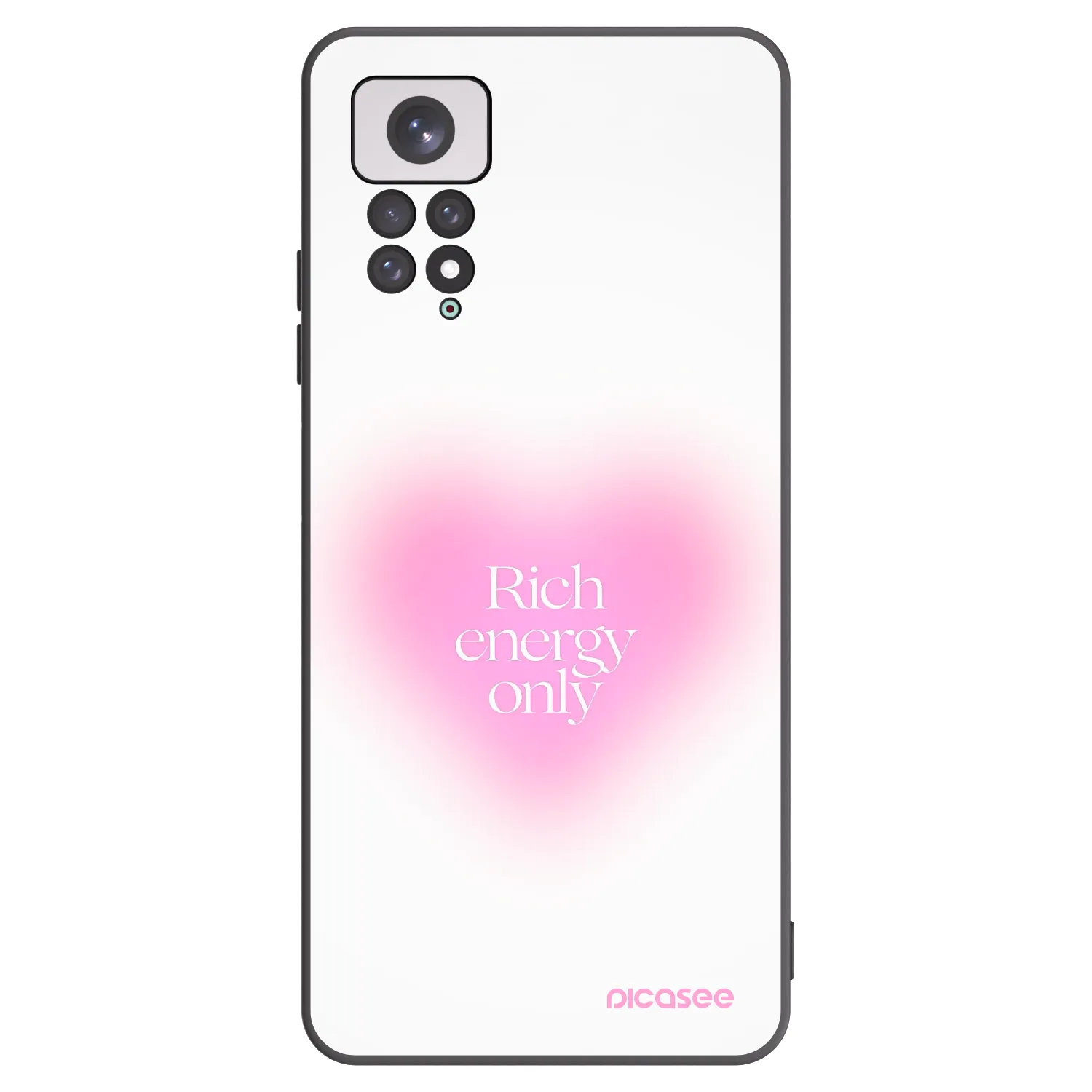 Picasee silikónový čierny obal pre Xiaomi Redmi Note 11 - Rich Energy