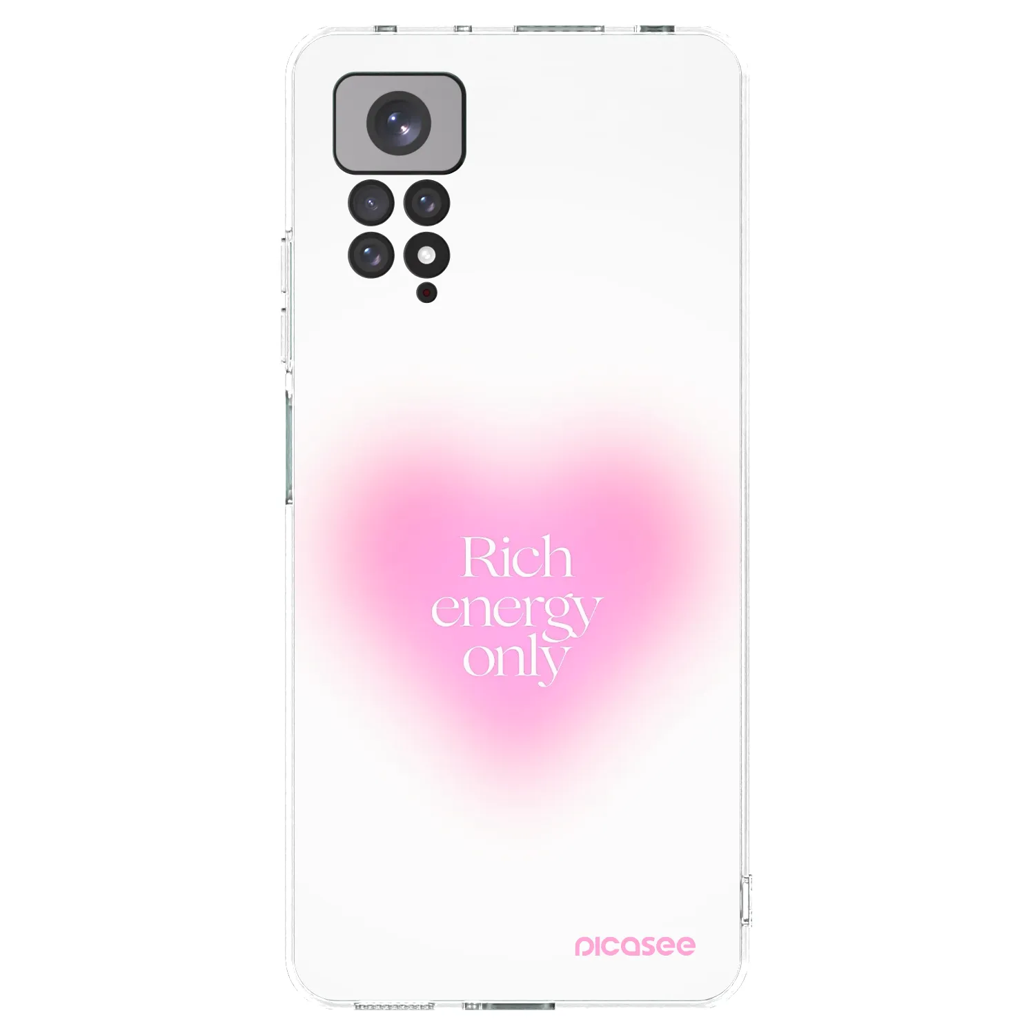 Picasee silikónový prehľadný obal pre Xiaomi Redmi Note 11 - Rich Energy