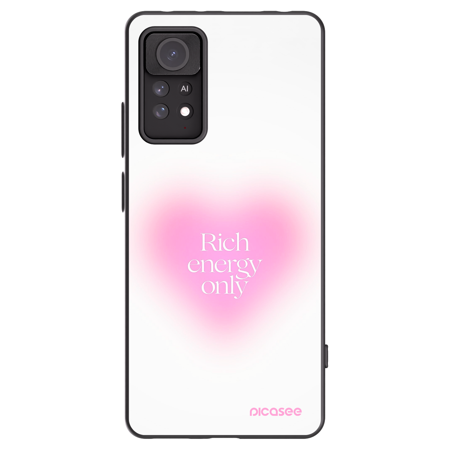 Picasee silikónový čierny obal pre Xiaomi Redmi Note 11 Pro 5G - Rich Energy