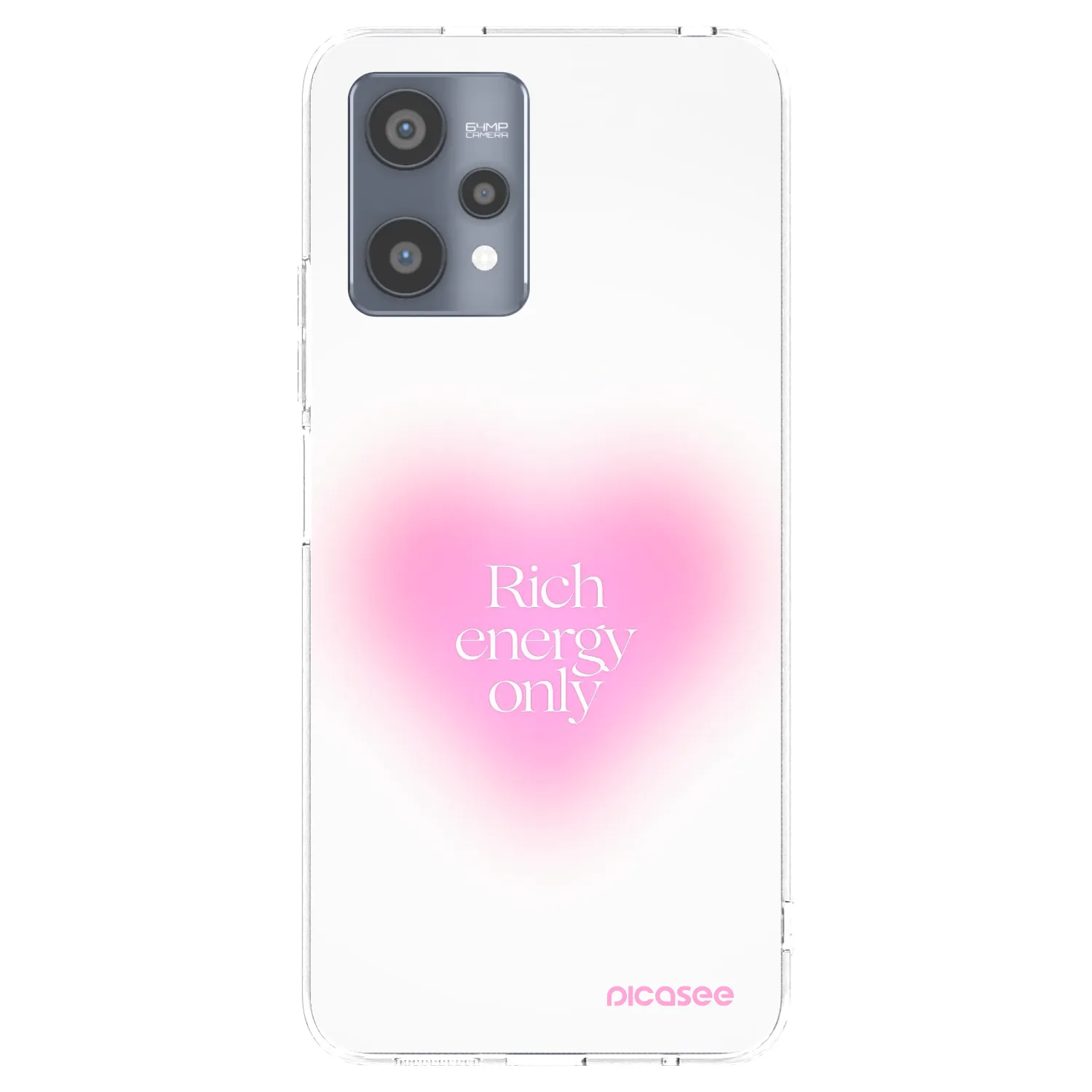 Picasee silikónový prehľadný obal pre Realme 9 Pro 5G - Rich Energy