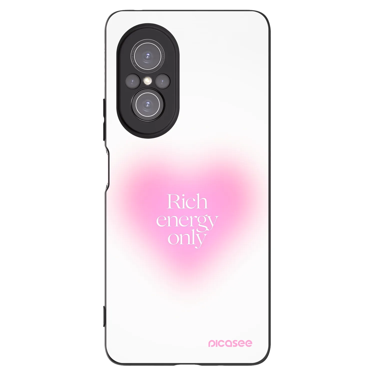 Picasee silikónový čierny obal pre Huawei Nova 9 SE - Rich Energy