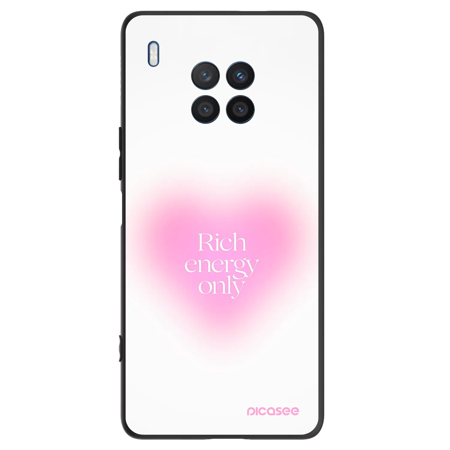 Picasee silikónový čierny obal pre Honor 50 Lite - Rich Energy