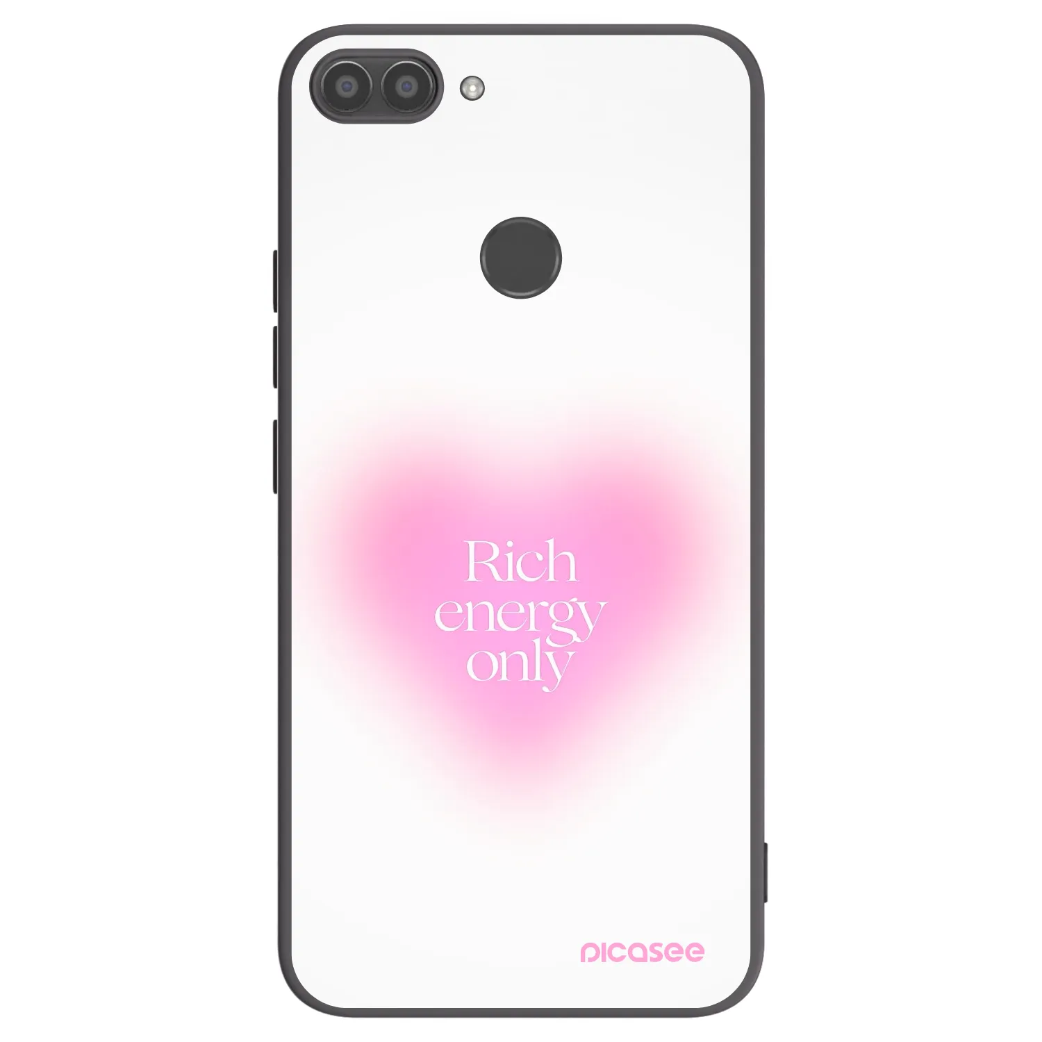 Picasee silikónový čierny obal pre Huawei P Smart - Rich Energy