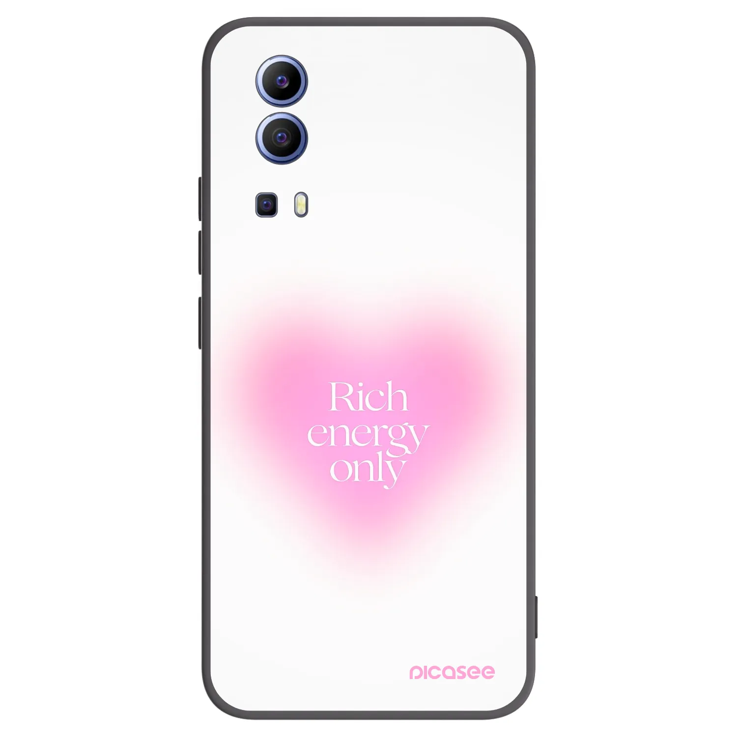 Picasee silikónový čierny obal pre Vivo Y52 5G - Rich Energy