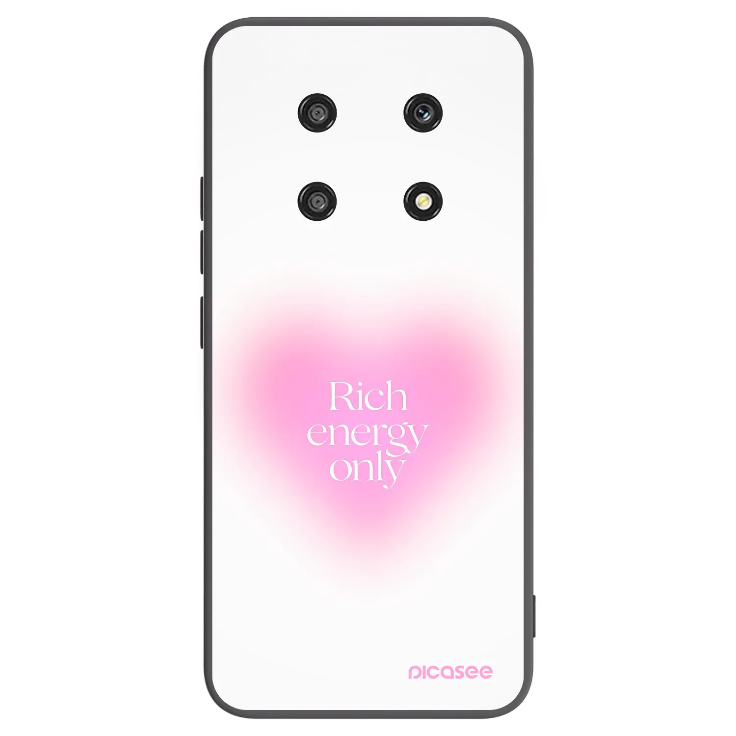 Picasee silikónový čierny obal pre Honor Magic4 Lite 5G - Rich Energy