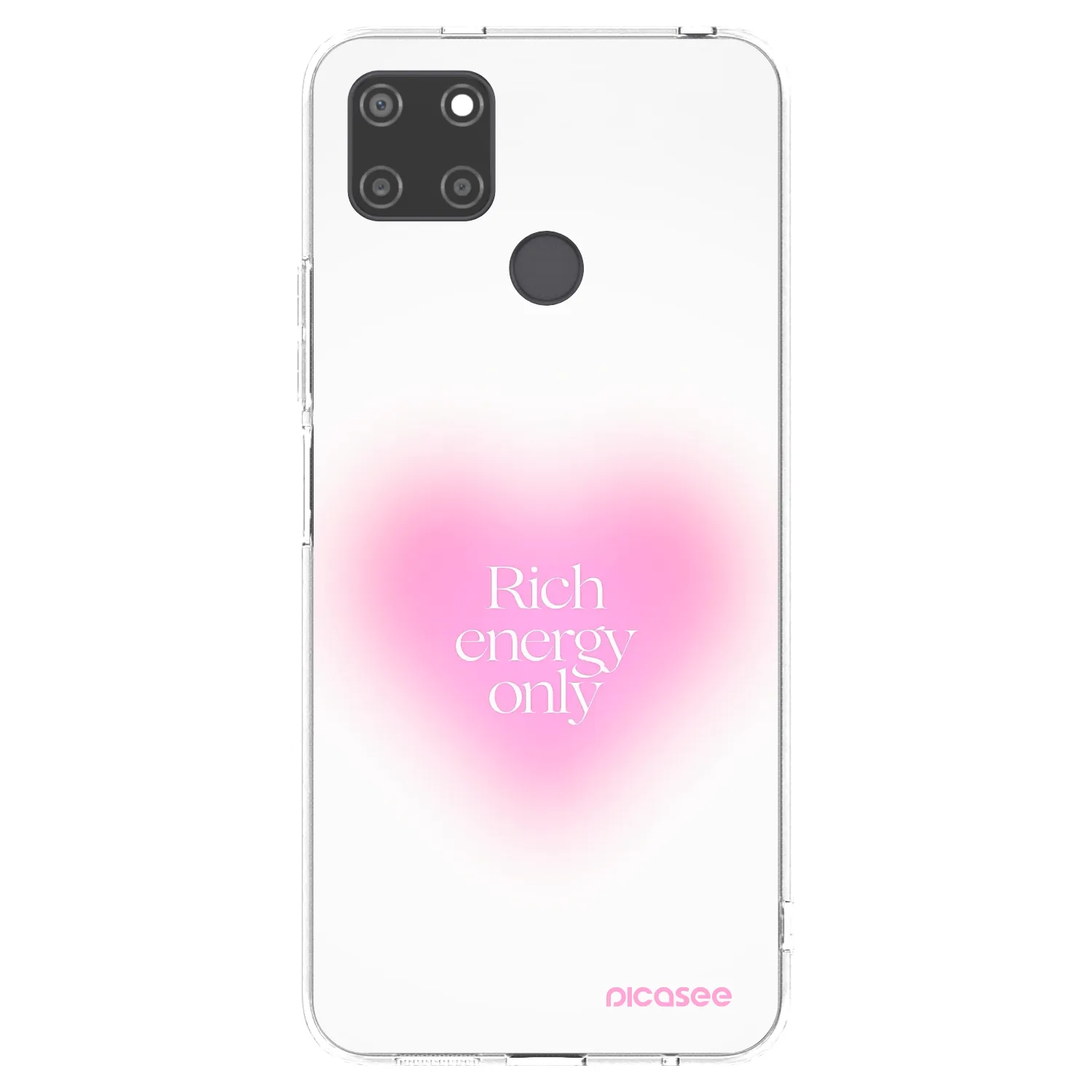 Picasee silikónový prehľadný obal pre Realme C21Y - Rich Energy