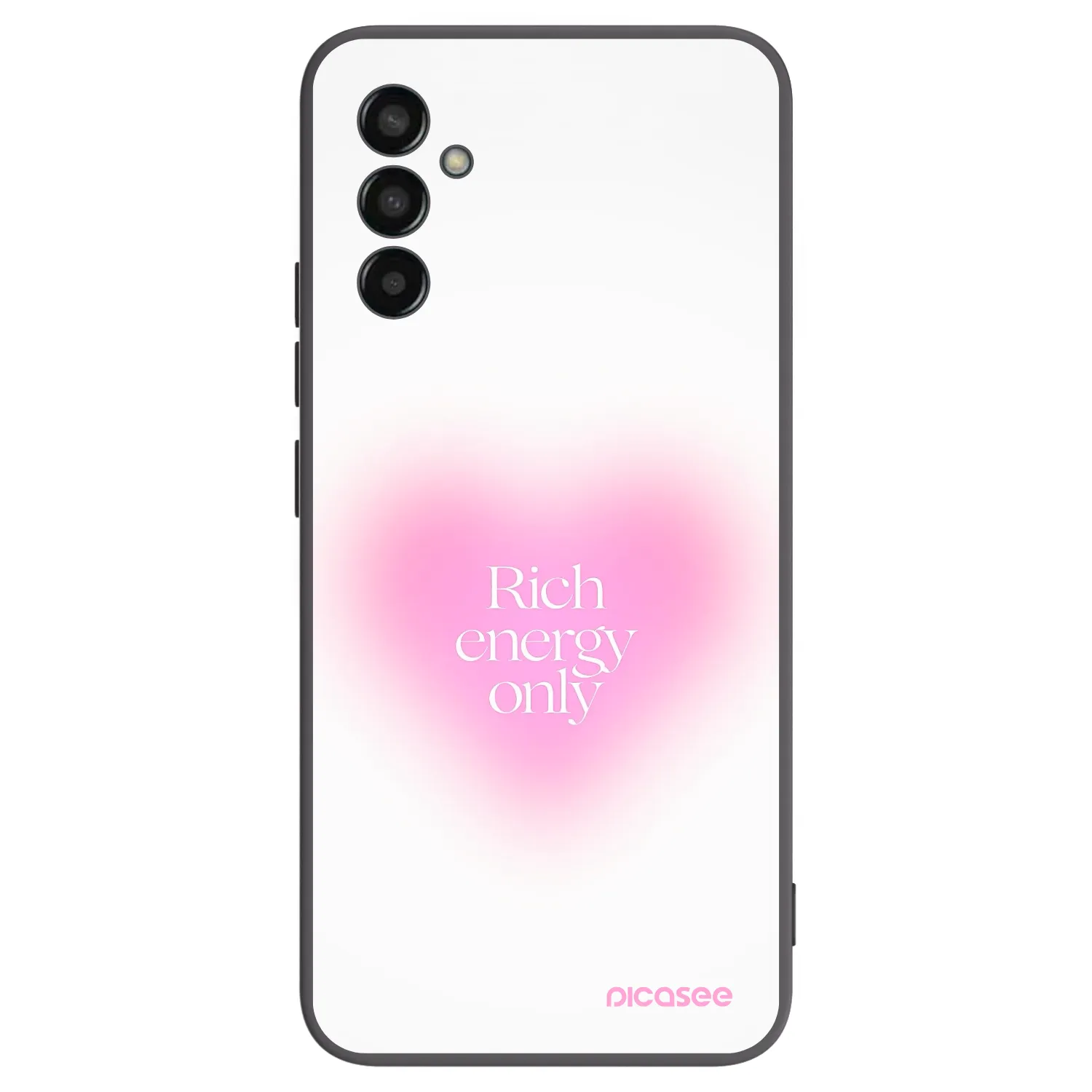 Picasee silikónový čierny obal pre Samsung Galaxy M13 M135F - Rich Energy