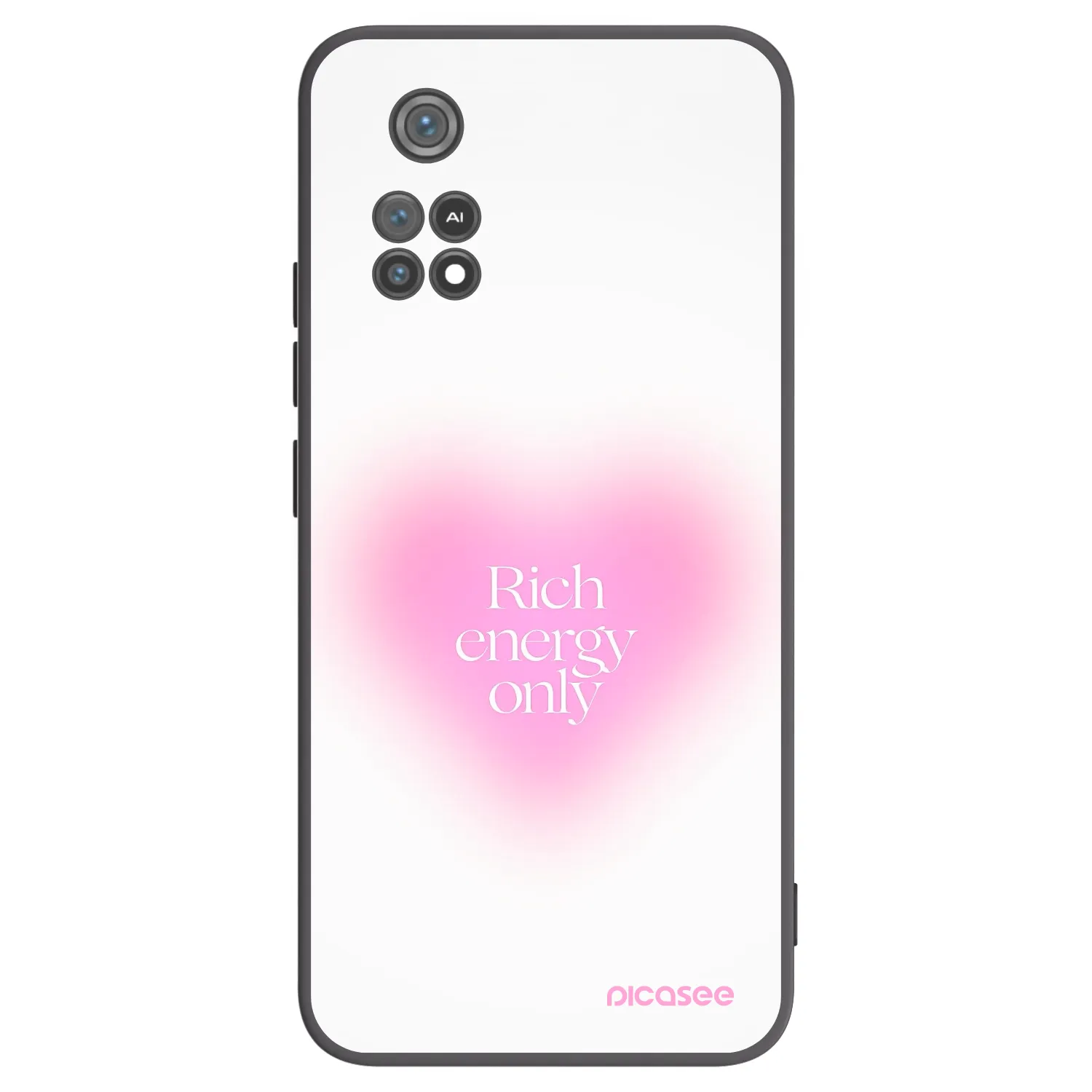 Silikónový čierny obal pre Xiaomi Poco M4 Pro - Rich Energy
