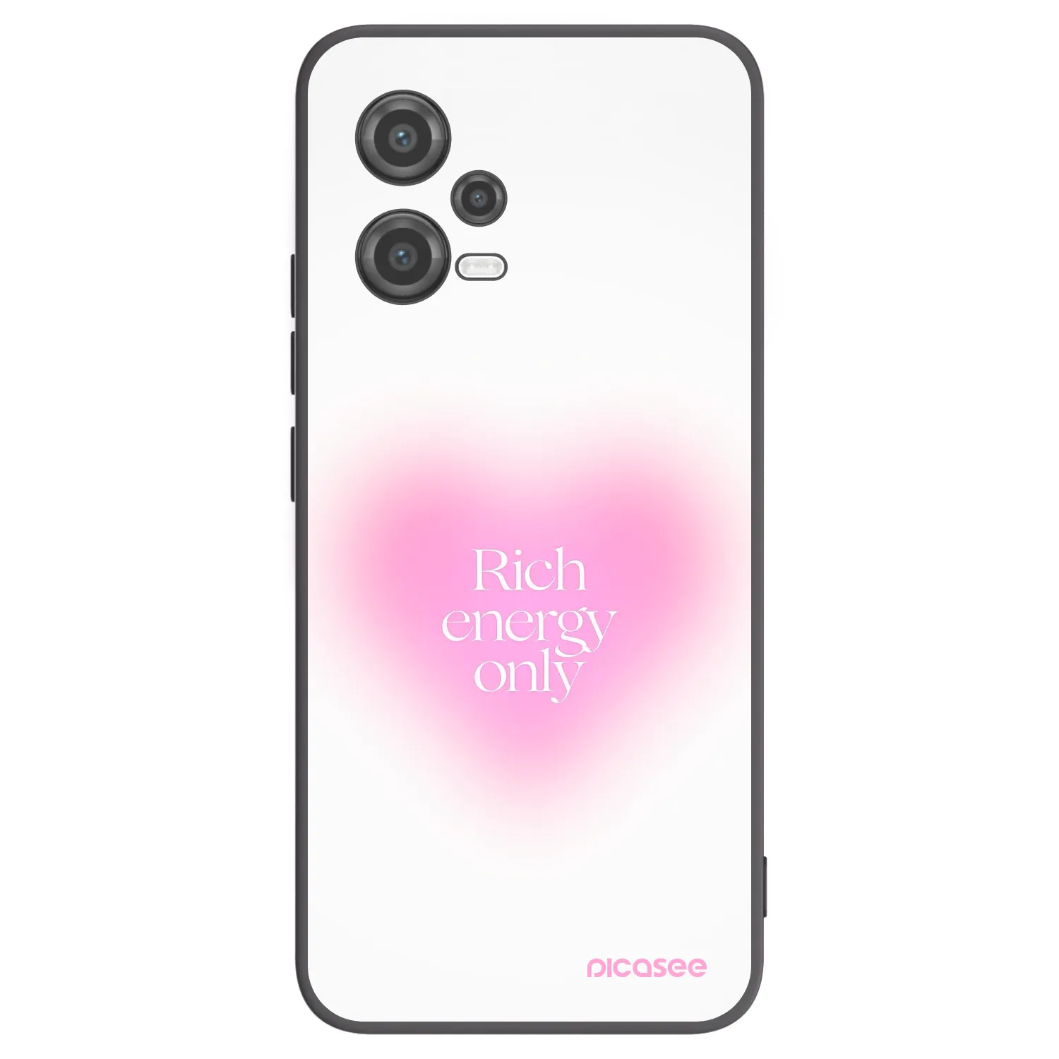 Picasee silikónový čierny obal pre Xiaomi Poco X5 - Rich Energy