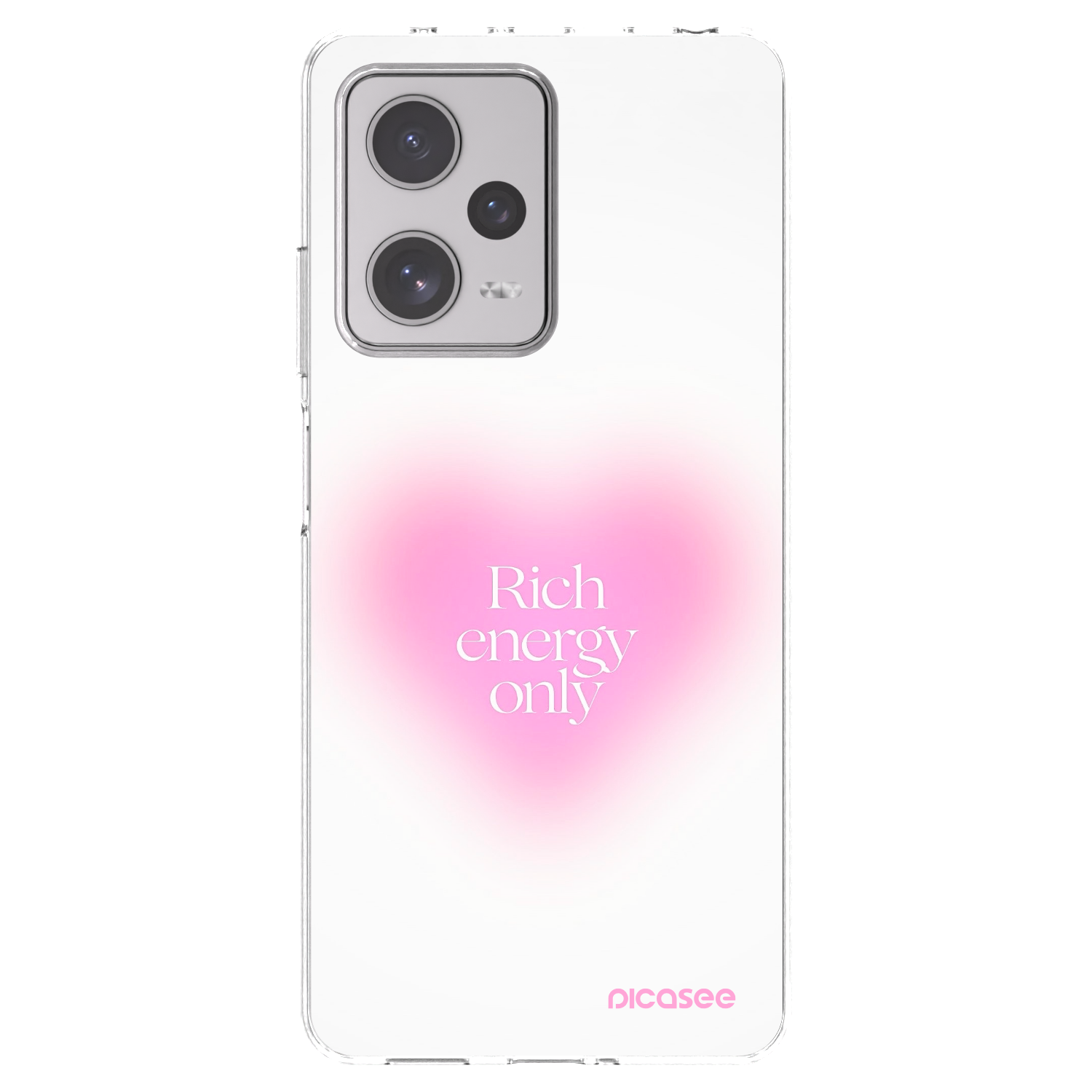 Picasee silikónový prehľadný obal pre Xiaomi Redmi Note 12 Pro+ 5G - Rich Energy