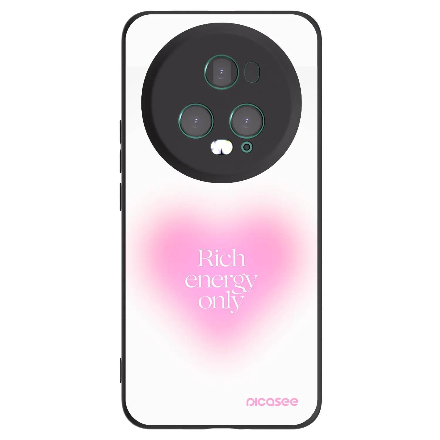 Picasee silikónový čierny obal pre Honor Magic5 Pro - Rich Energy
