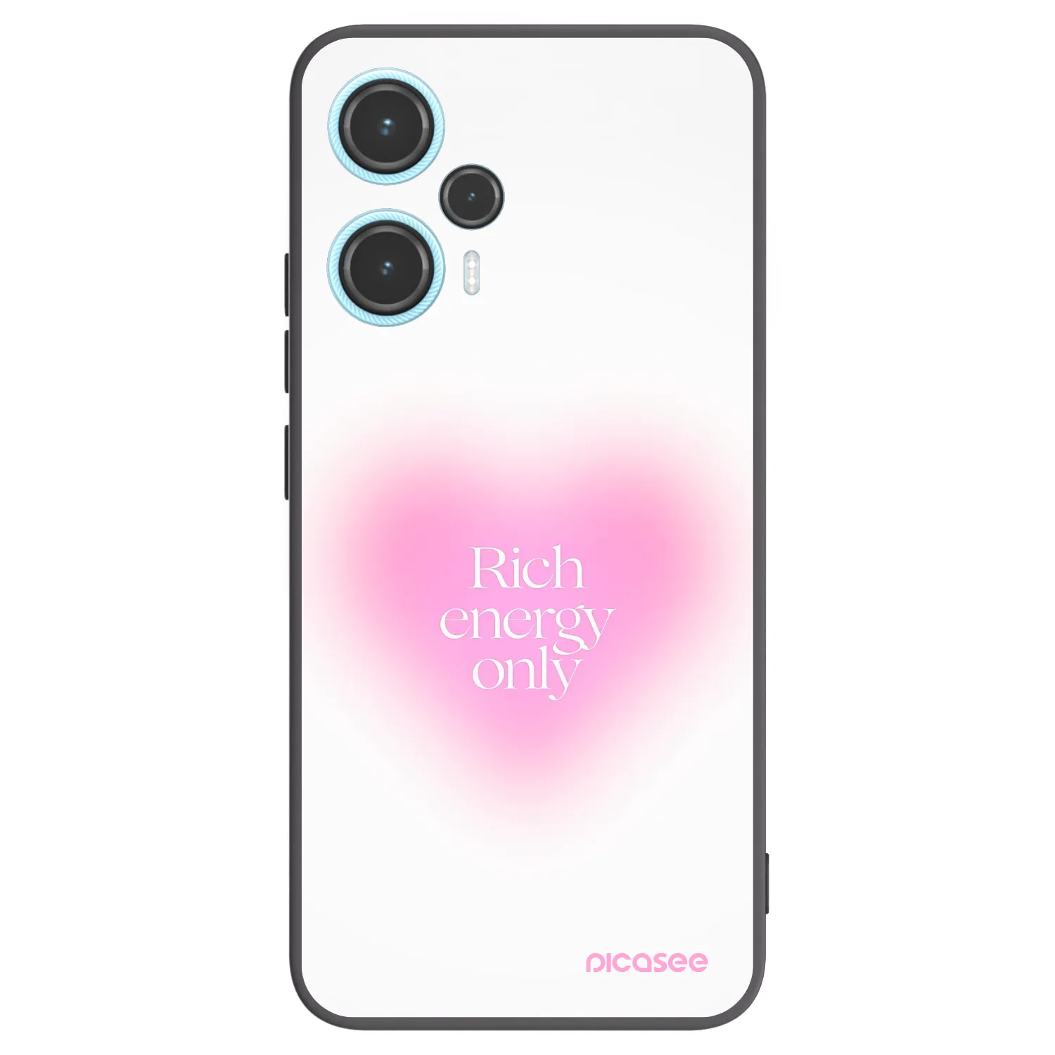 Picasee silikónový čierny obal pre Xiaomi Poco F5 - Rich Energy