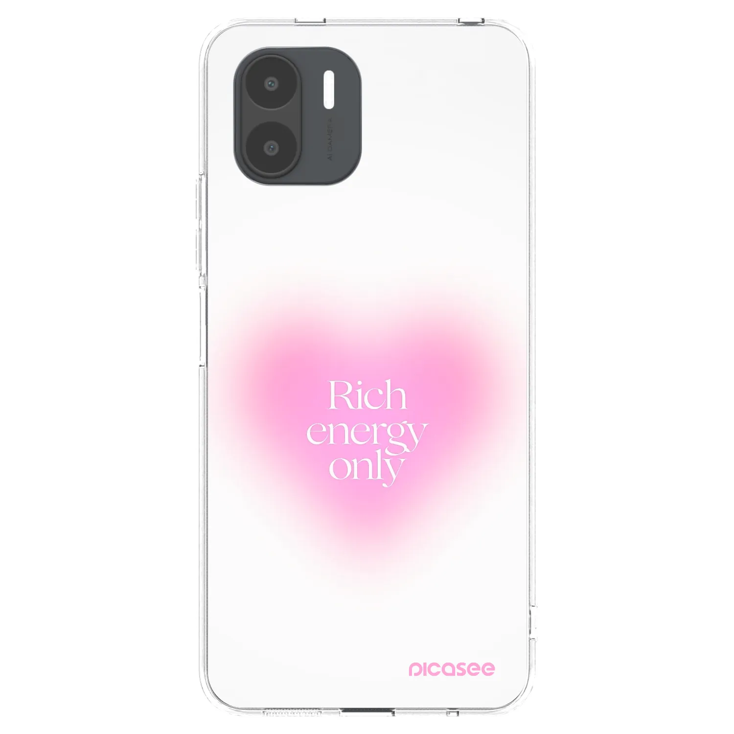 Picasee silikónový prehľadný obal pre Xiaomi Redmi A2 - Rich Energy