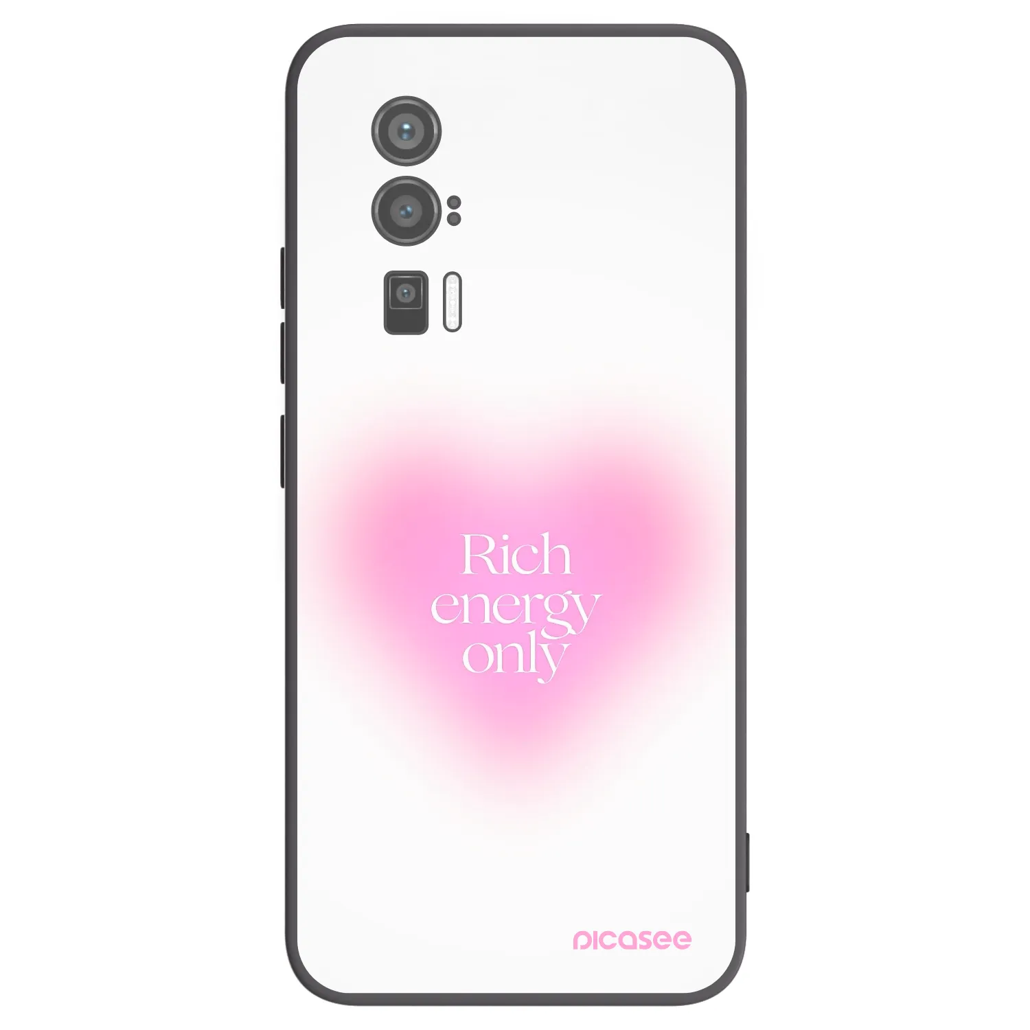 Picasee silikónový čierny obal pre Xiaomi Poco F5 Pro 5G - Rich Energy