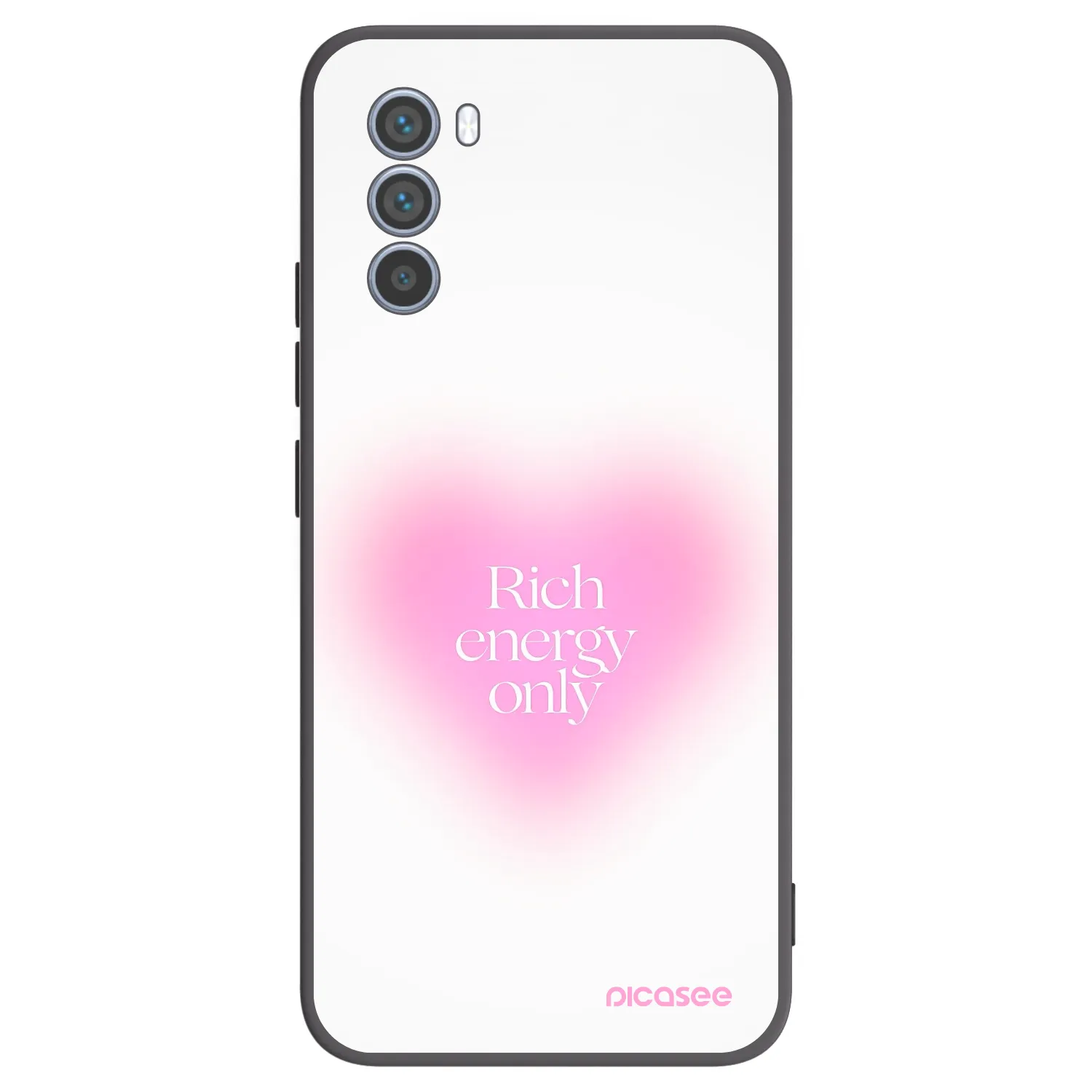 Picasee silikónový čierny obal pre Motorola Moto G62 - Rich Energy