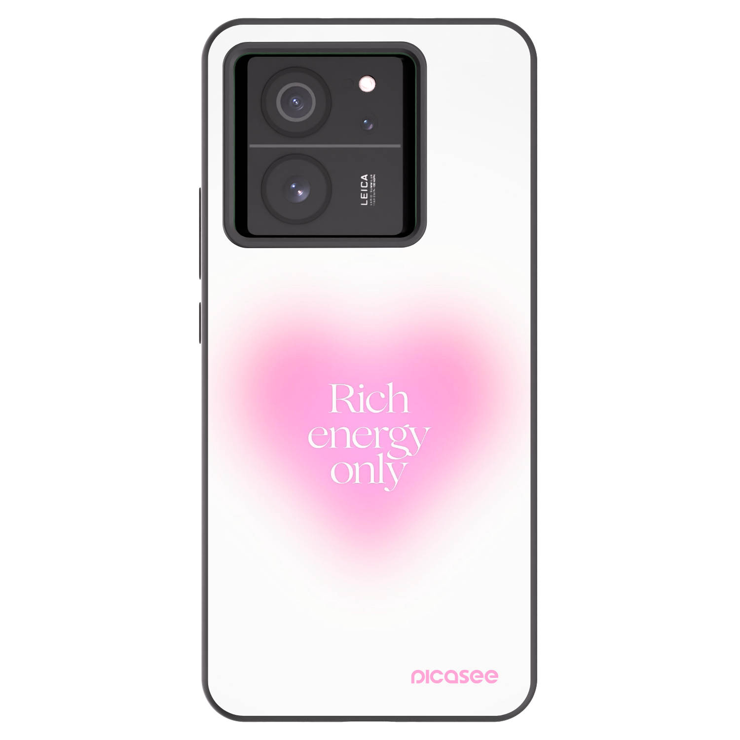 Picasee silikónový čierny obal pre Xiaomi 13T - Rich Energy