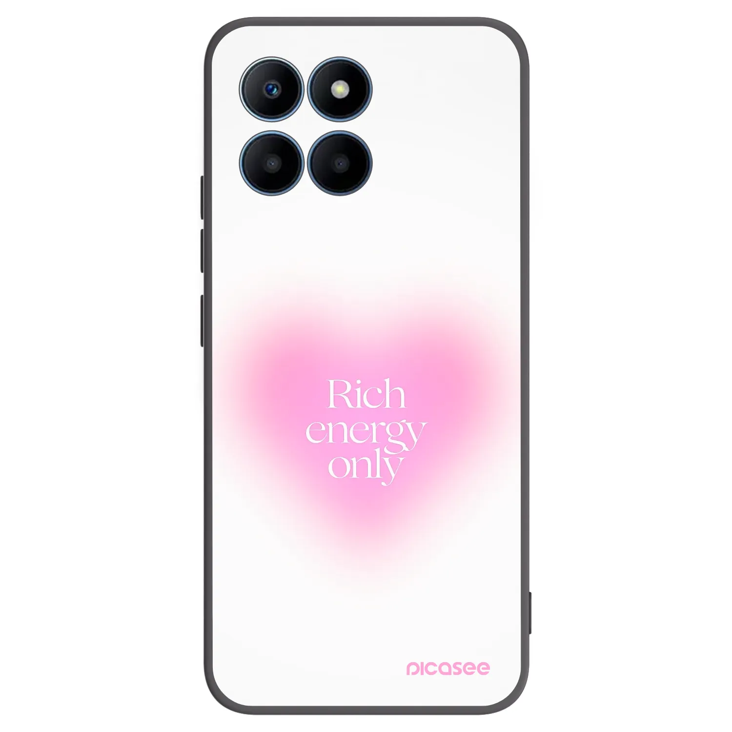 Picasee silikónový čierny obal pre Honor 70 Lite - Rich Energy