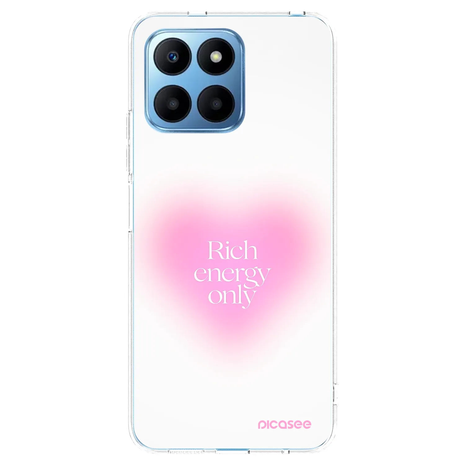 Picasee silikónový prehľadný obal pre Honor 70 Lite - Rich Energy