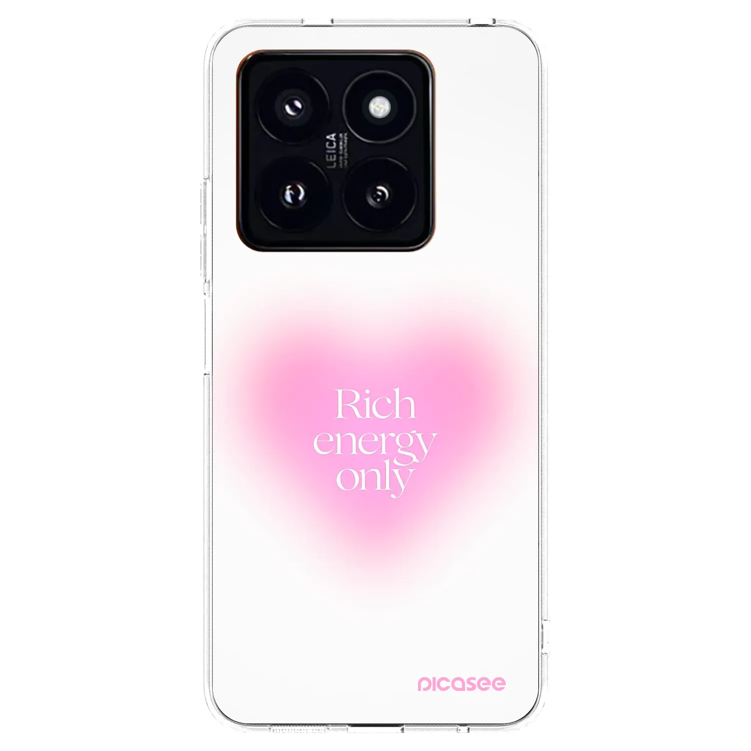 Silikónový prehľadný obal pre Xiaomi 14 Pro - Rich Energy