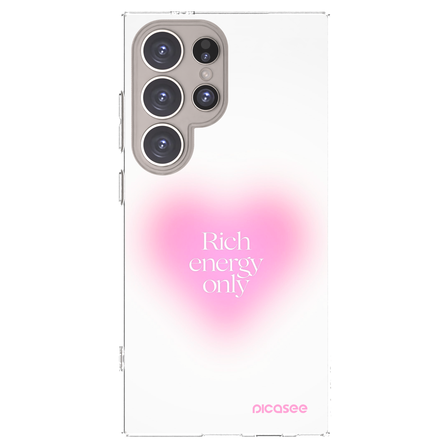 Picasee silikónový prehľadný obal pre Samsung Galaxy S24 Ultra S928B 5G - Rich Energy