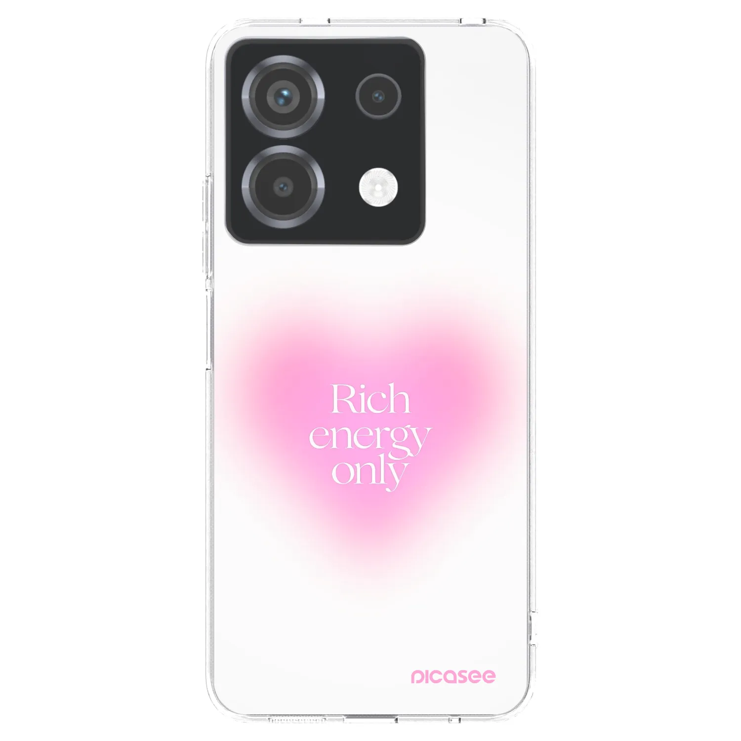 Picasee silikónový prehľadný obal pre Xiaomi Poco X6 - Rich Energy