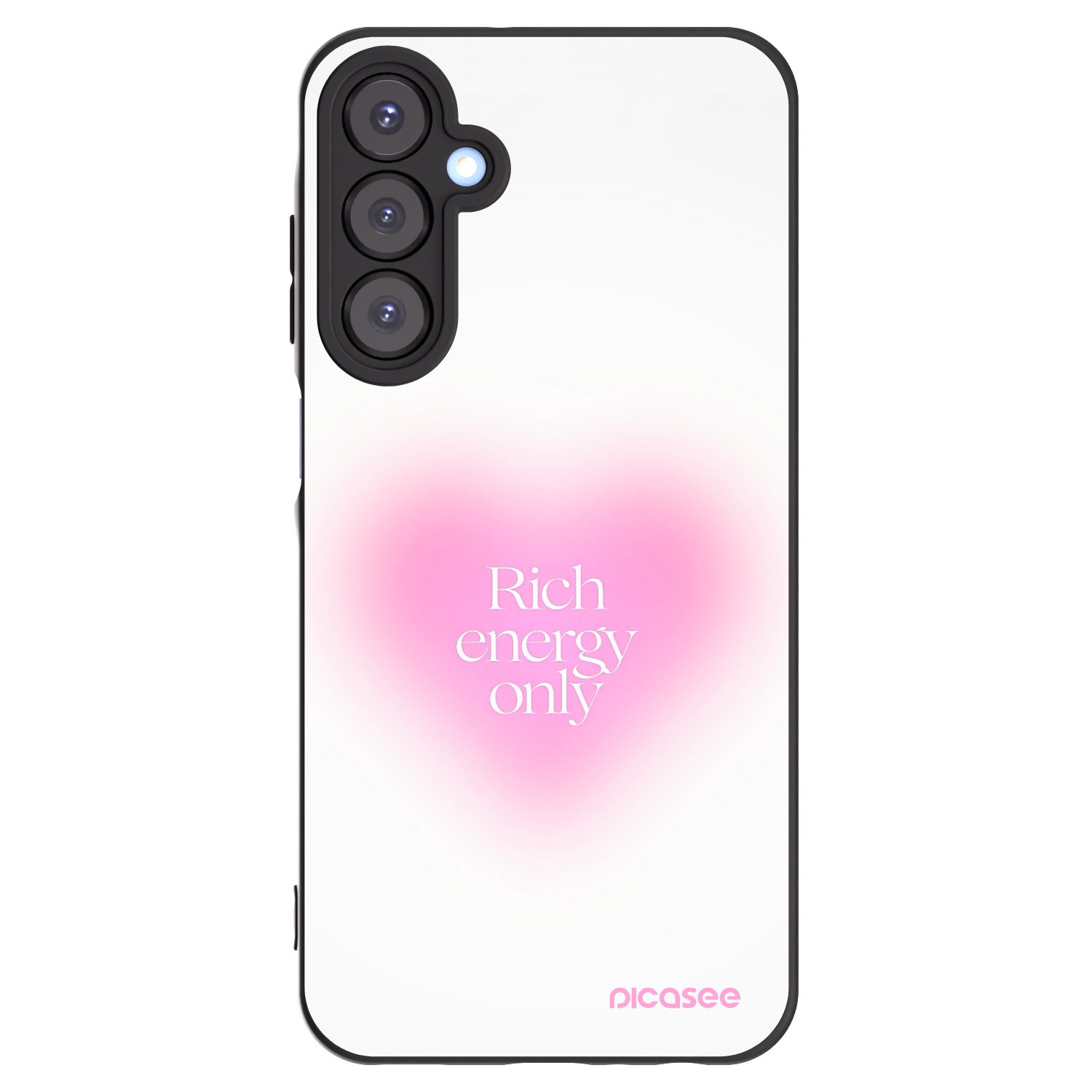 Picasee silikónový čierny obal pre Samsung Galaxy A25 A256B 5G - Rich Energy