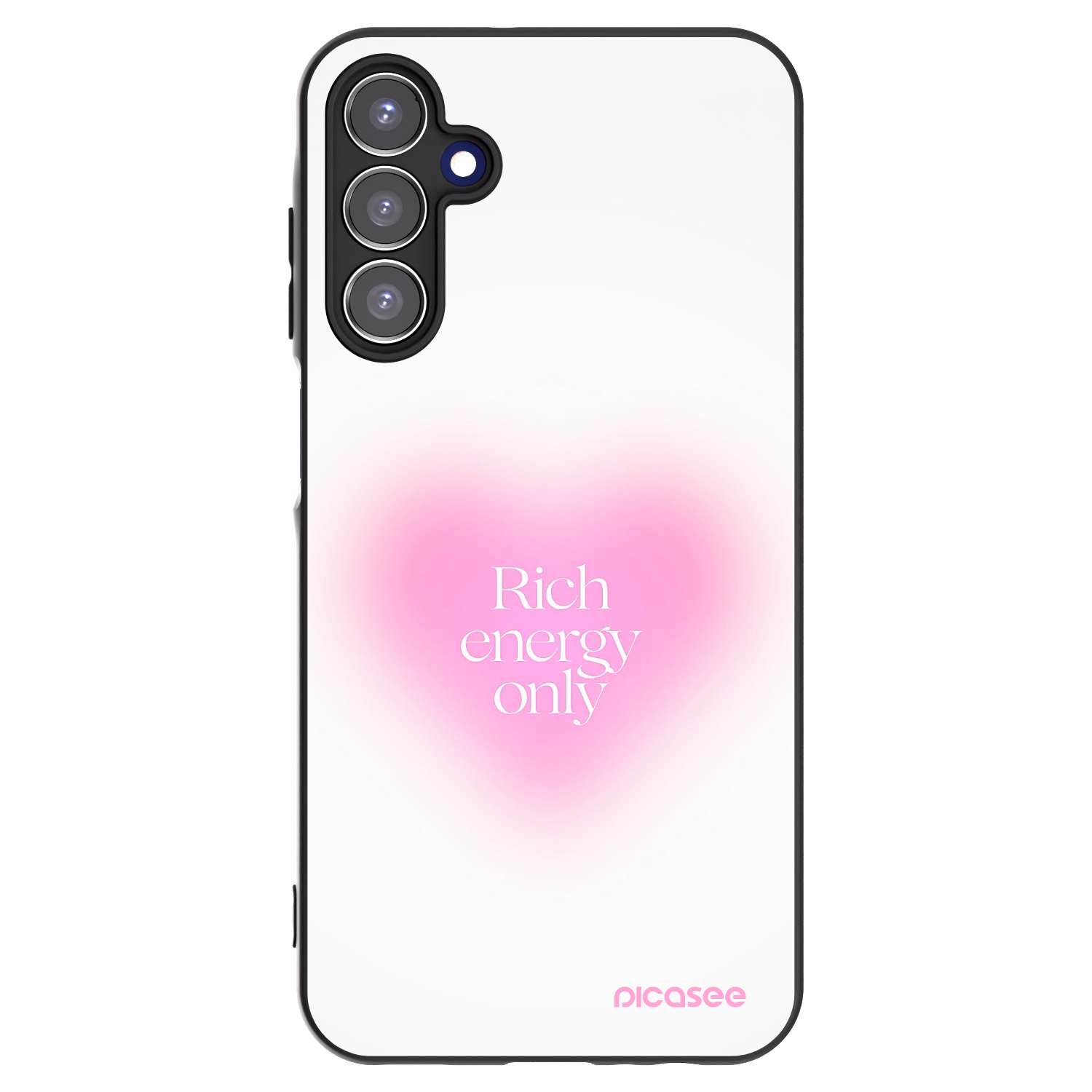Picasee silikónový čierny obal pre Samsung Galaxy A15 A155F 4G - Rich Energy