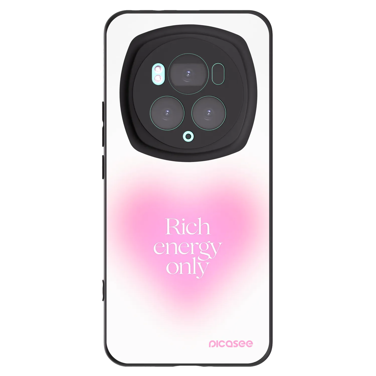 Picasee silikónový čierny obal pre Honor Magic6 Pro - Rich Energy