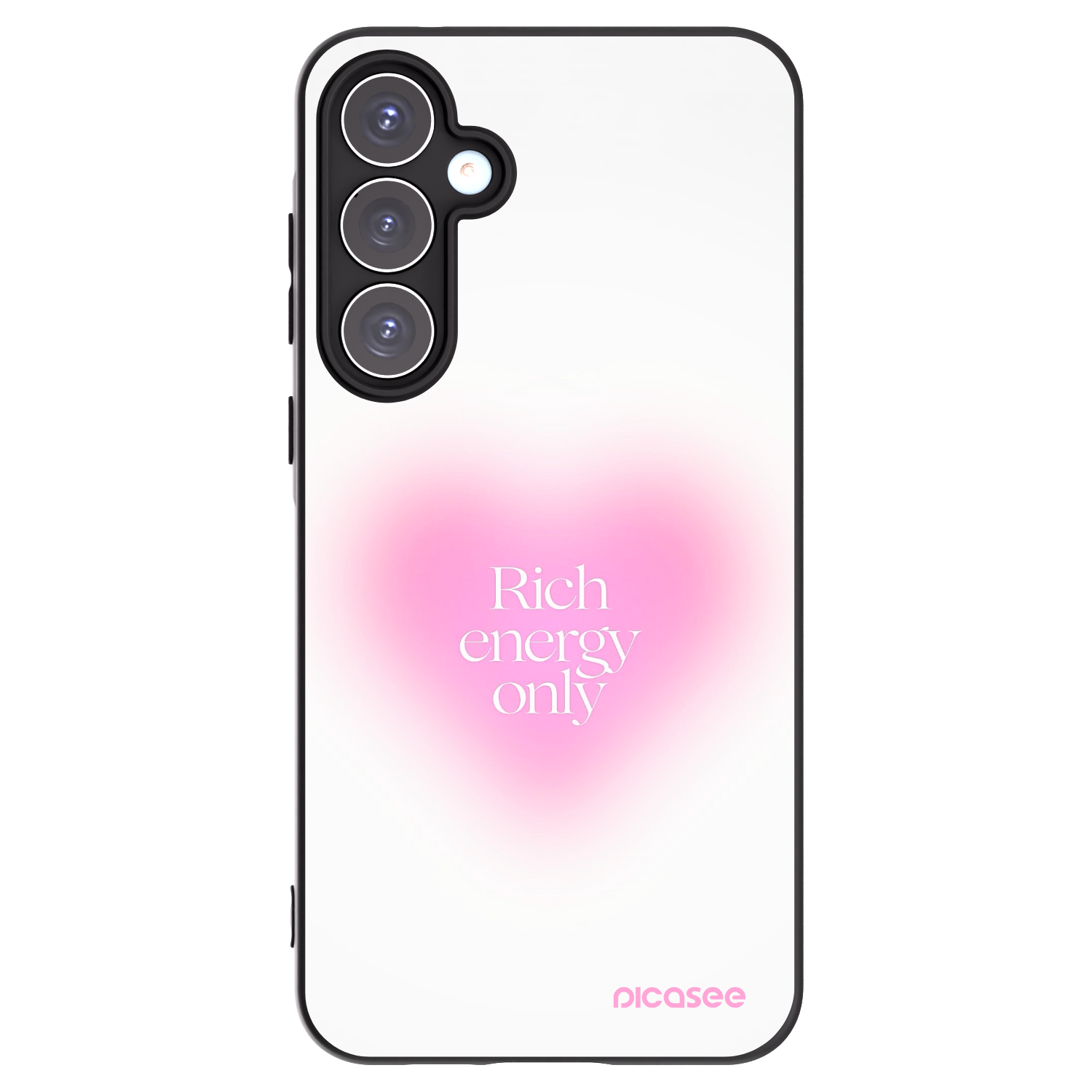Picasee silikónový čierny obal pre Samsung Galaxy A55 5G A556B - Rich Energy
