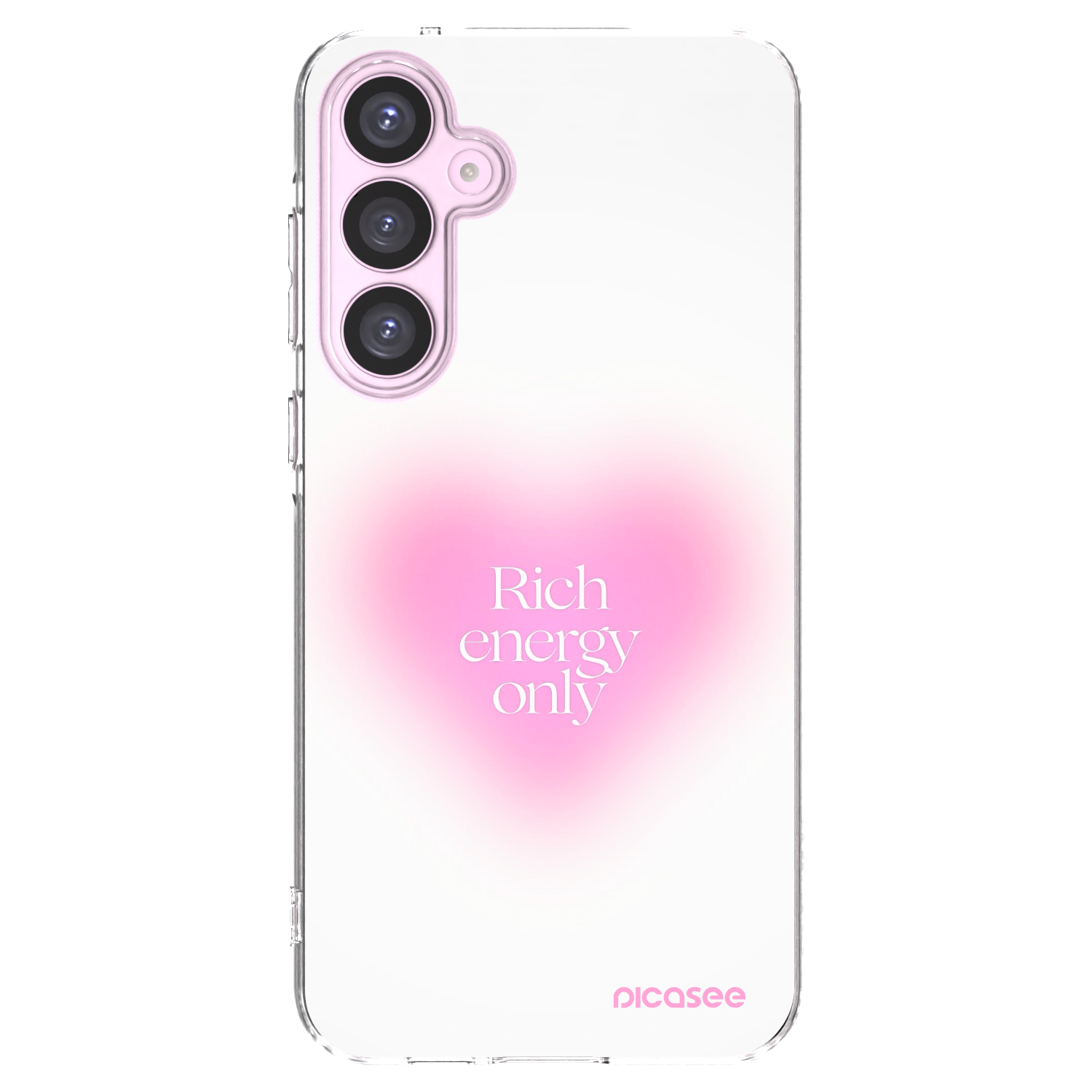 Picasee silikónový prehľadný obal pre Samsung Galaxy A55 5G A556B - Rich Energy