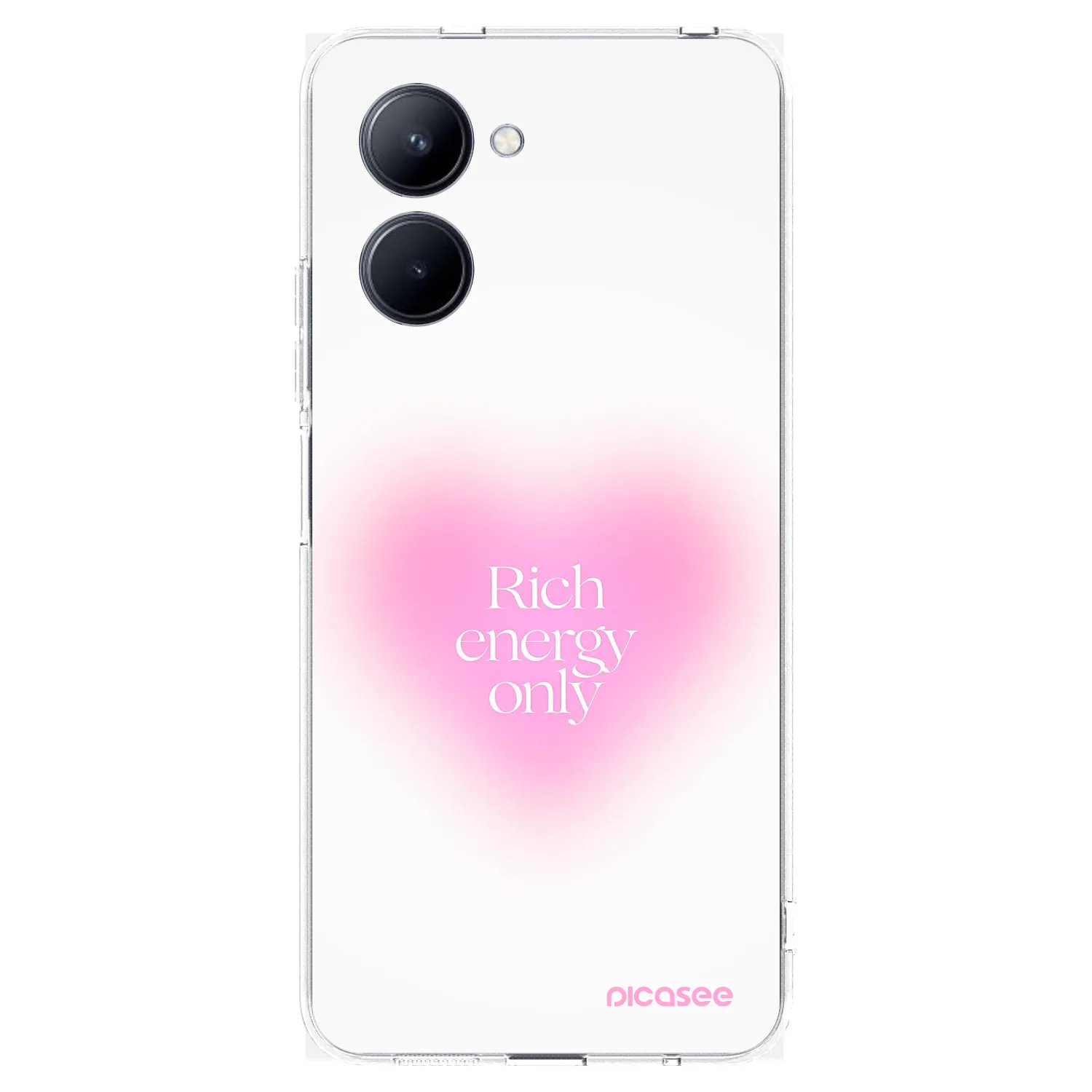 Picasee silikónový prehľadný obal pre Realme C33 (2023) - Rich Energy