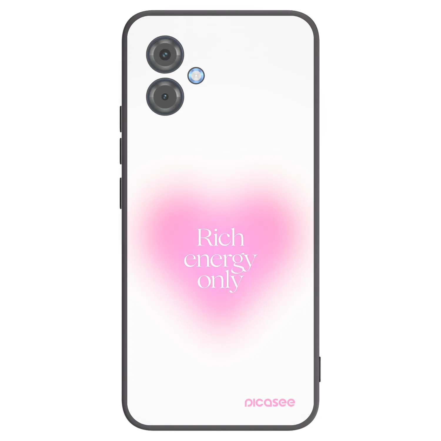 Picasee silikónový čierny obal pre Motorola Moto G14 - Rich Energy