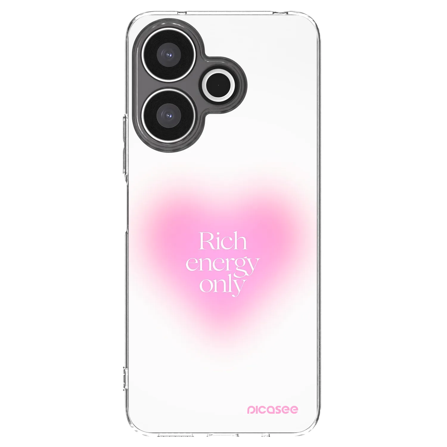 Silikónový prehľadný obal pre Xiaomi Redmi 13 4G - Rich Energy