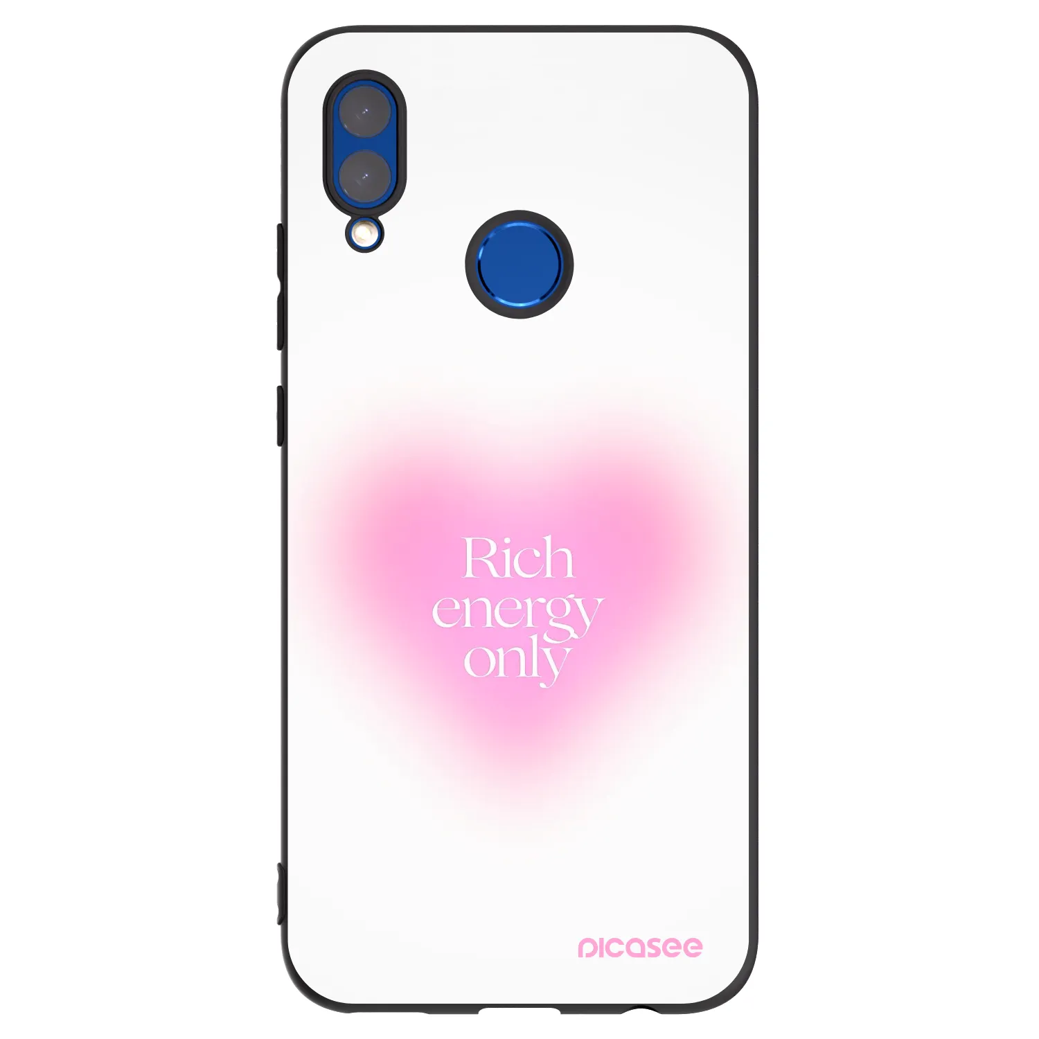 Picasee silikónový čierny obal pre Huawei P Smart 2019 - Rich Energy