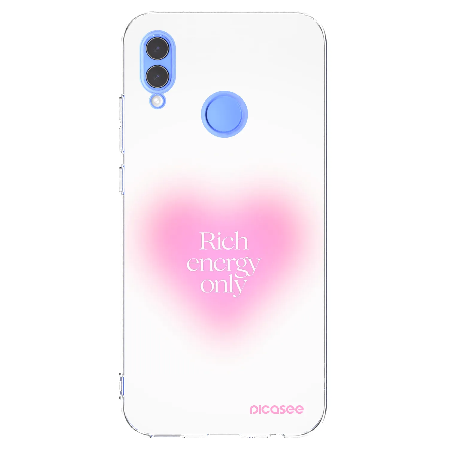 Picasee silikónový prehľadný obal pre Huawei P Smart 2019 - Rich Energy