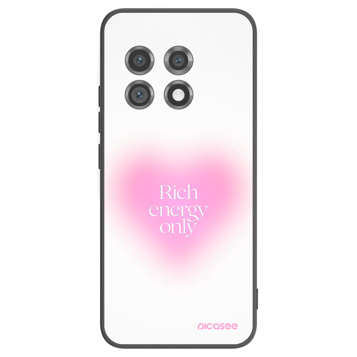 Picasee silikónový čierny obal pre OnePlus 11 5G - Rich Energy