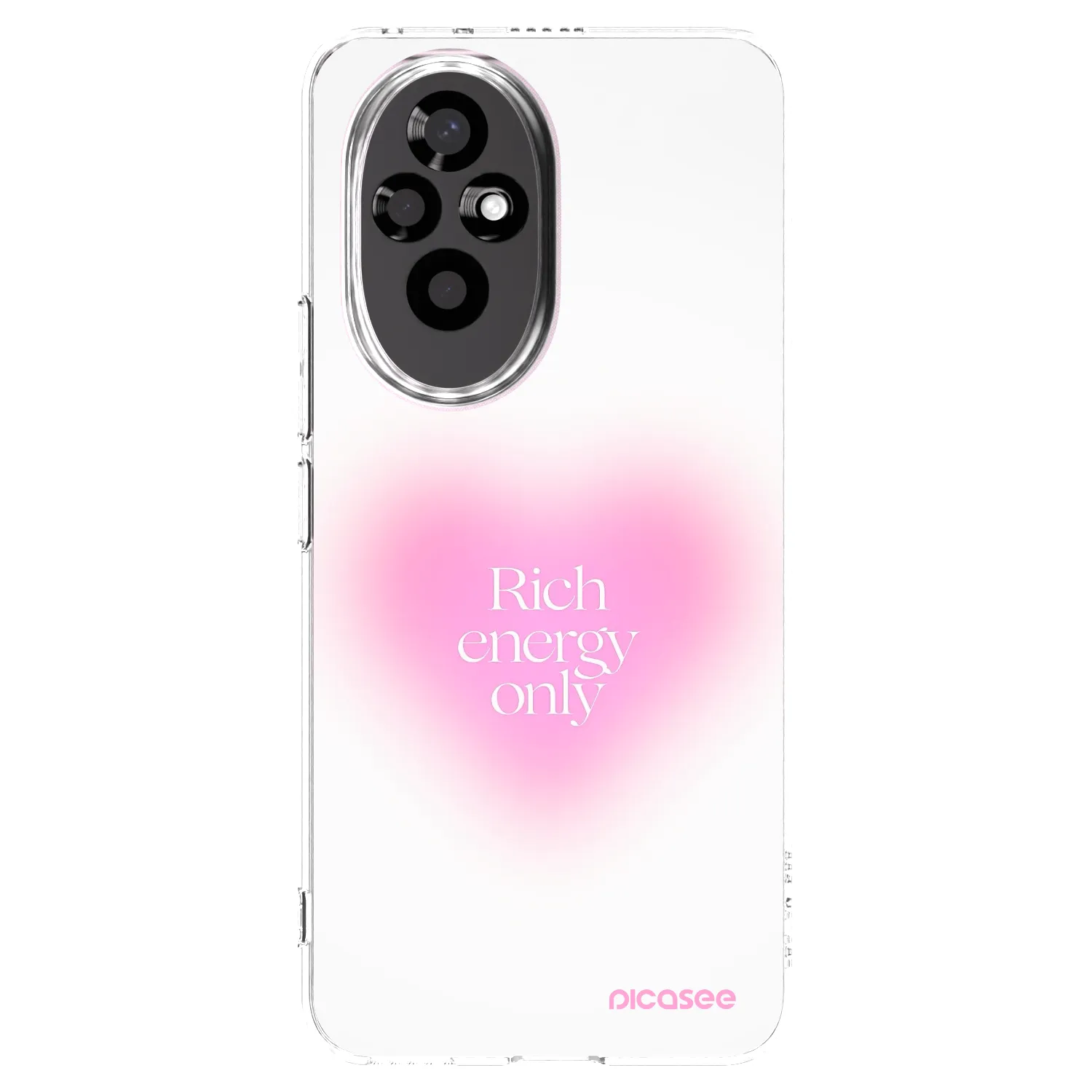 Picasee silikónový prehľadný obal pre Honor 200 Pro 5G - Rich Energy