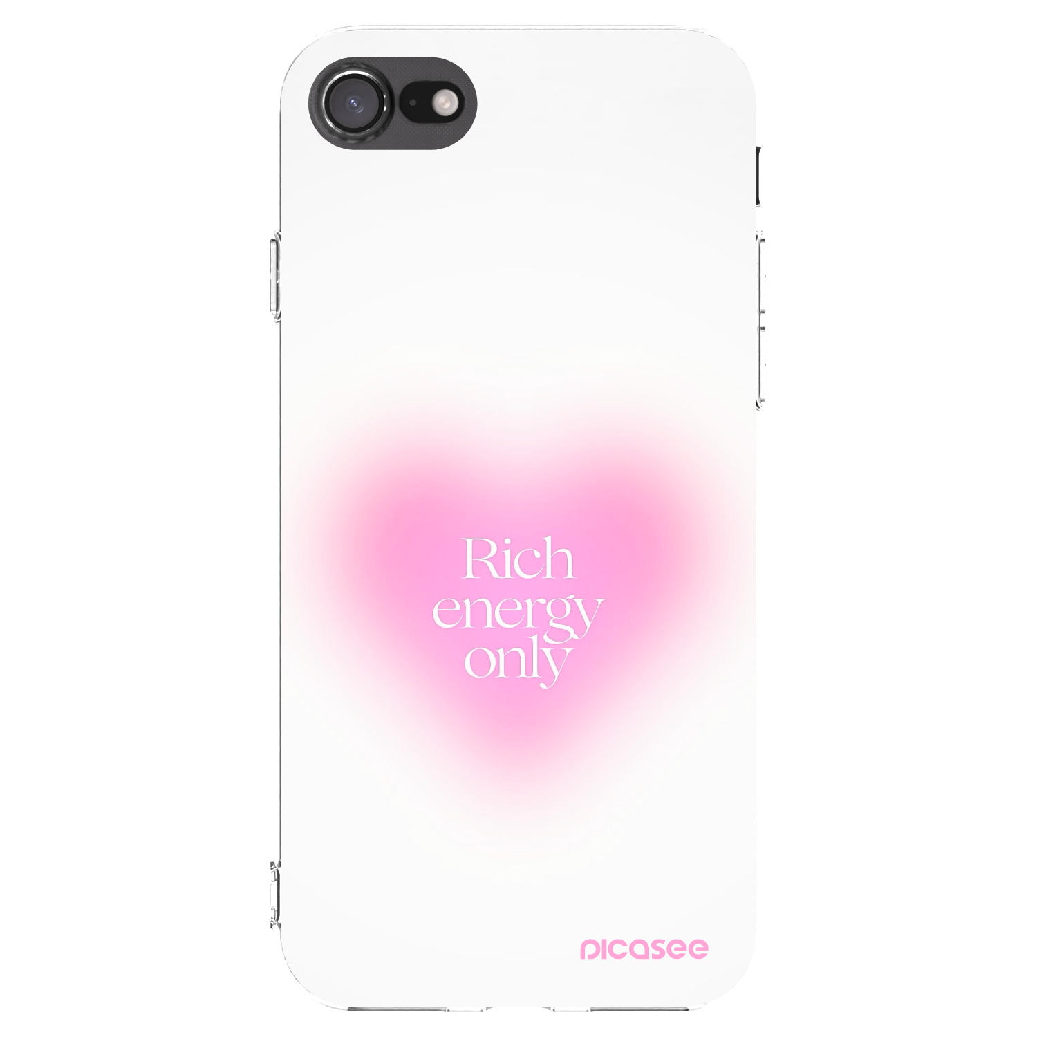 Picasee silikónový prehľadný obal pre Apple iPhone 7 - Rich Energy