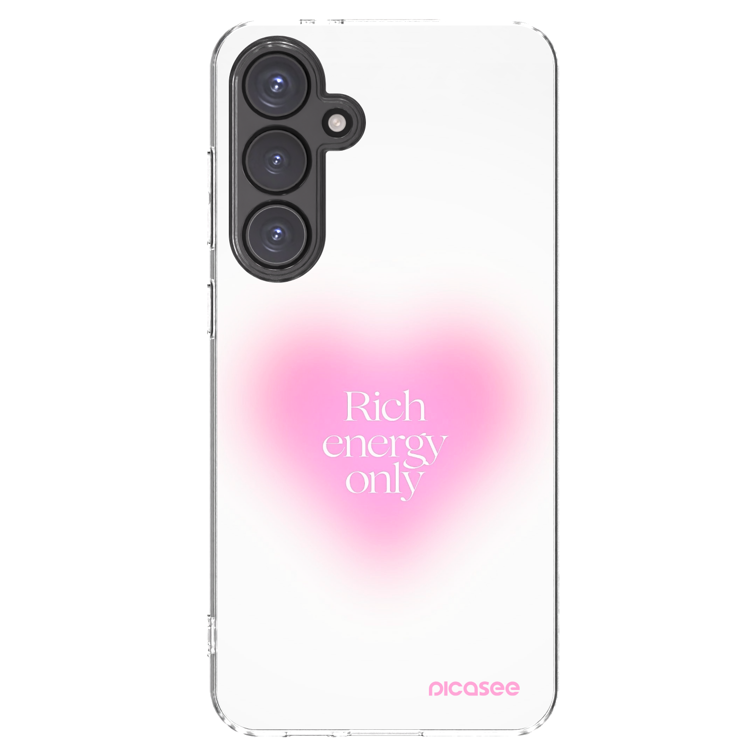 Picasee silikónový prehľadný obal pre Samsung Galaxy S24 FE S721B - Rich Energy