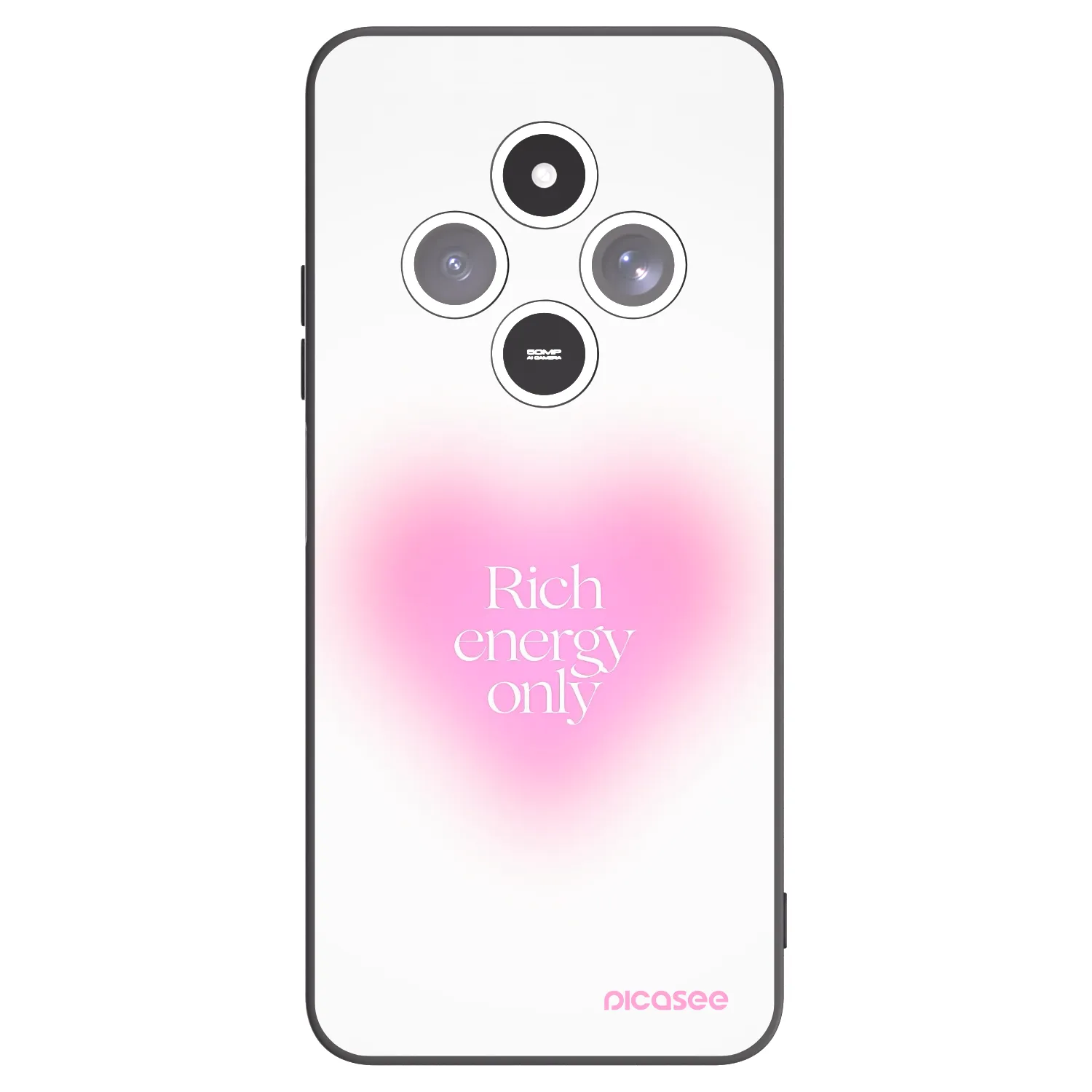 Picasee silikónový čierny obal pre Xiaomi Redmi 14C - Rich Energy
