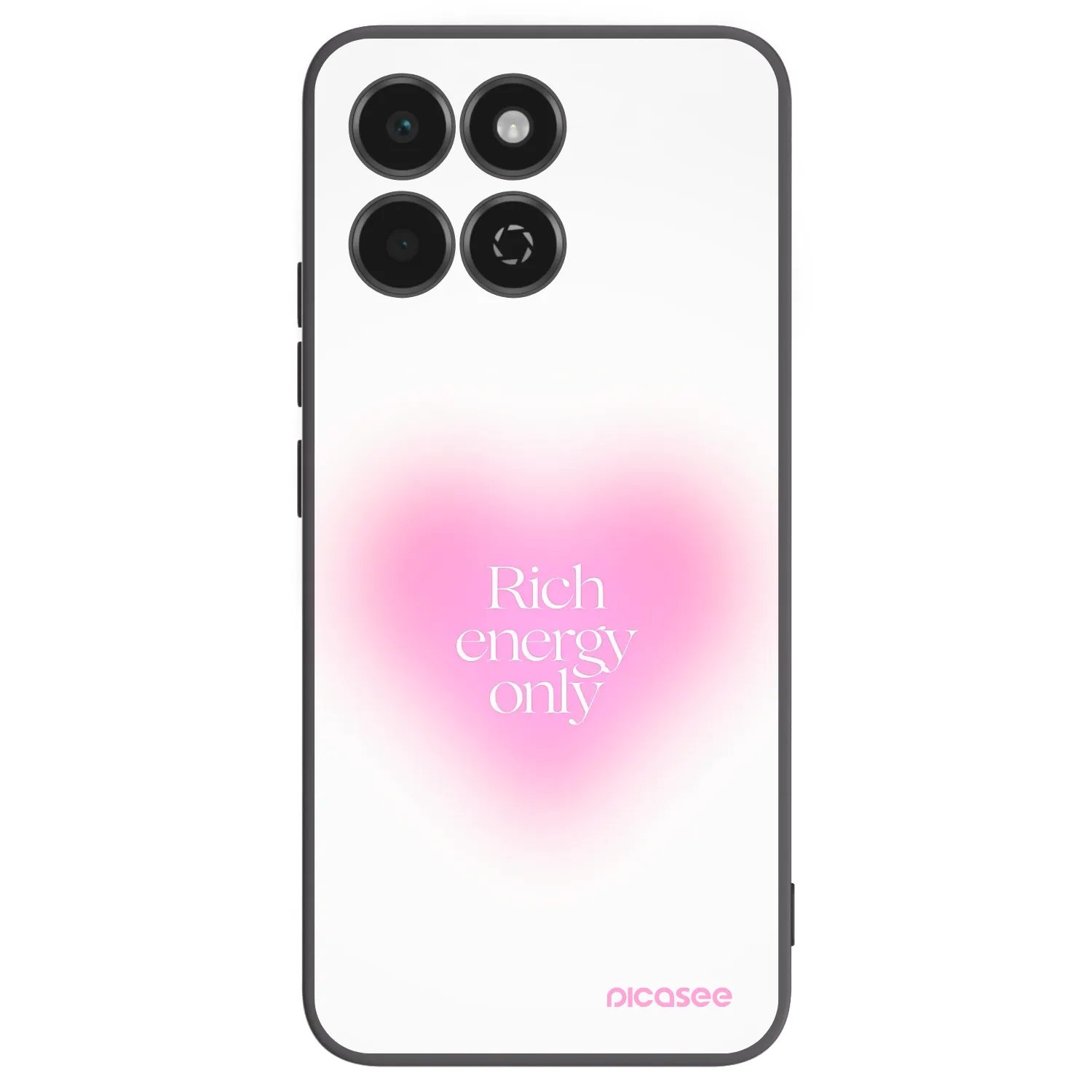 Picasee silikónový čierny obal pre Honor 200 Smart 5G - Rich Energy