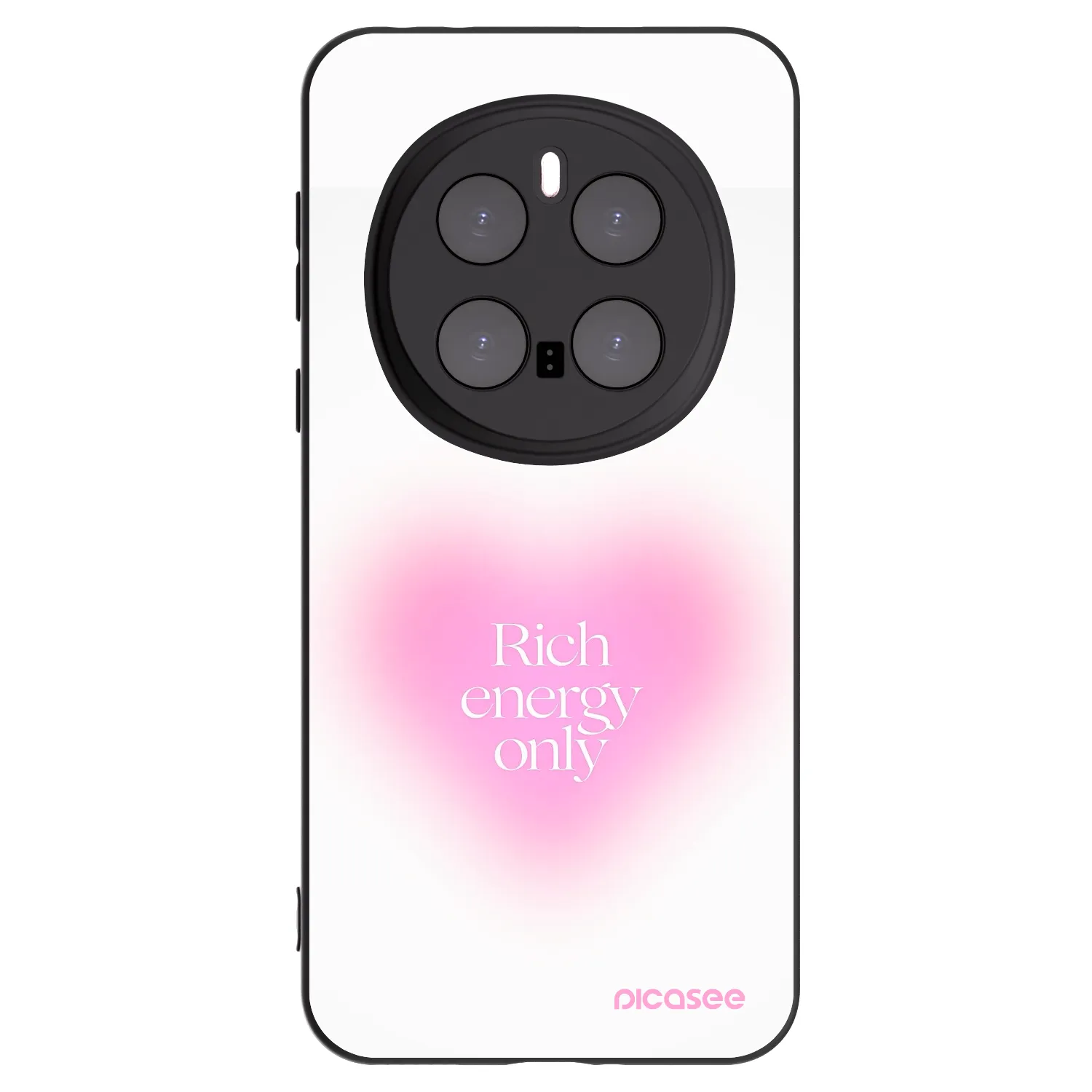 Picasee silikónový čierny obal pre Honor Magic7 Pro 5G - Rich Energy